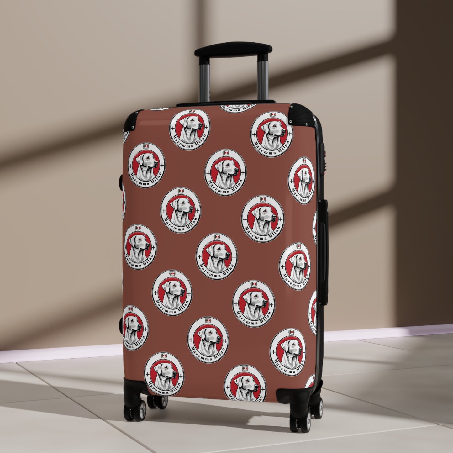 Custom Dog Lover Suitcase – Travel in Style with Pet Design