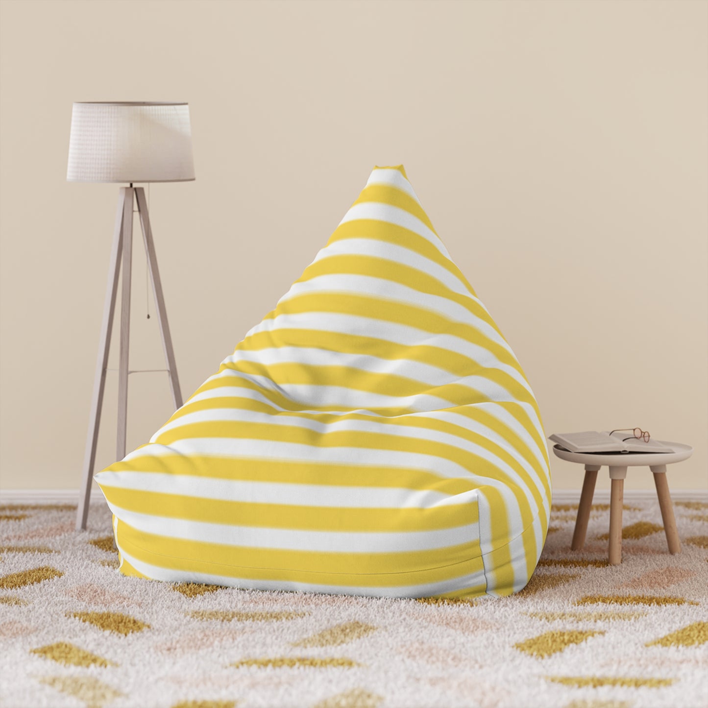 Bean Bag Chair Cover "Portofino Dogs" - Fun & Cozy Seating for All Ages