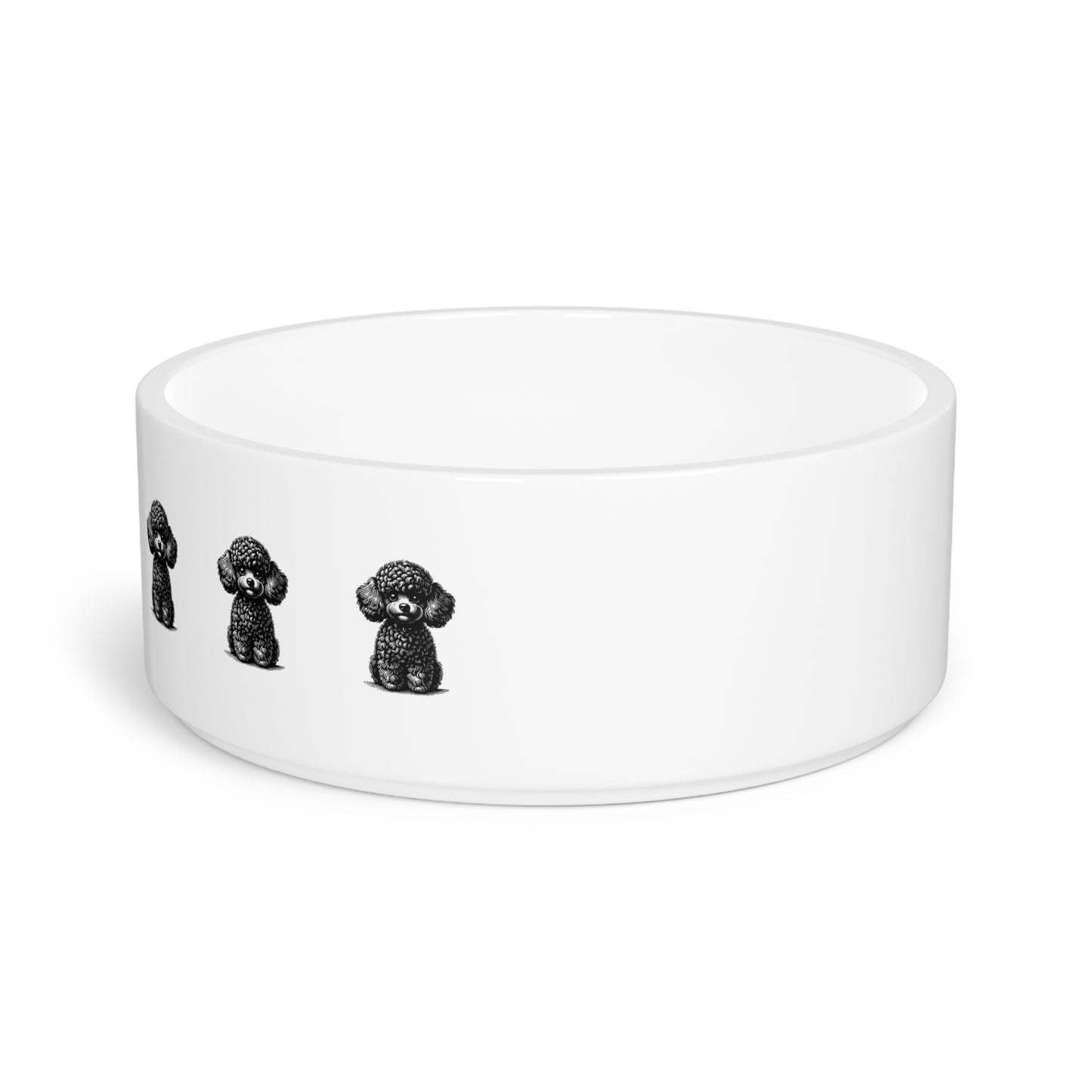 Cute Dog Print Pet Bowl, Personalized Pet Dish, Dog Lover Gift, Customizable Pet Supplies, Adorable Pet Accessories
