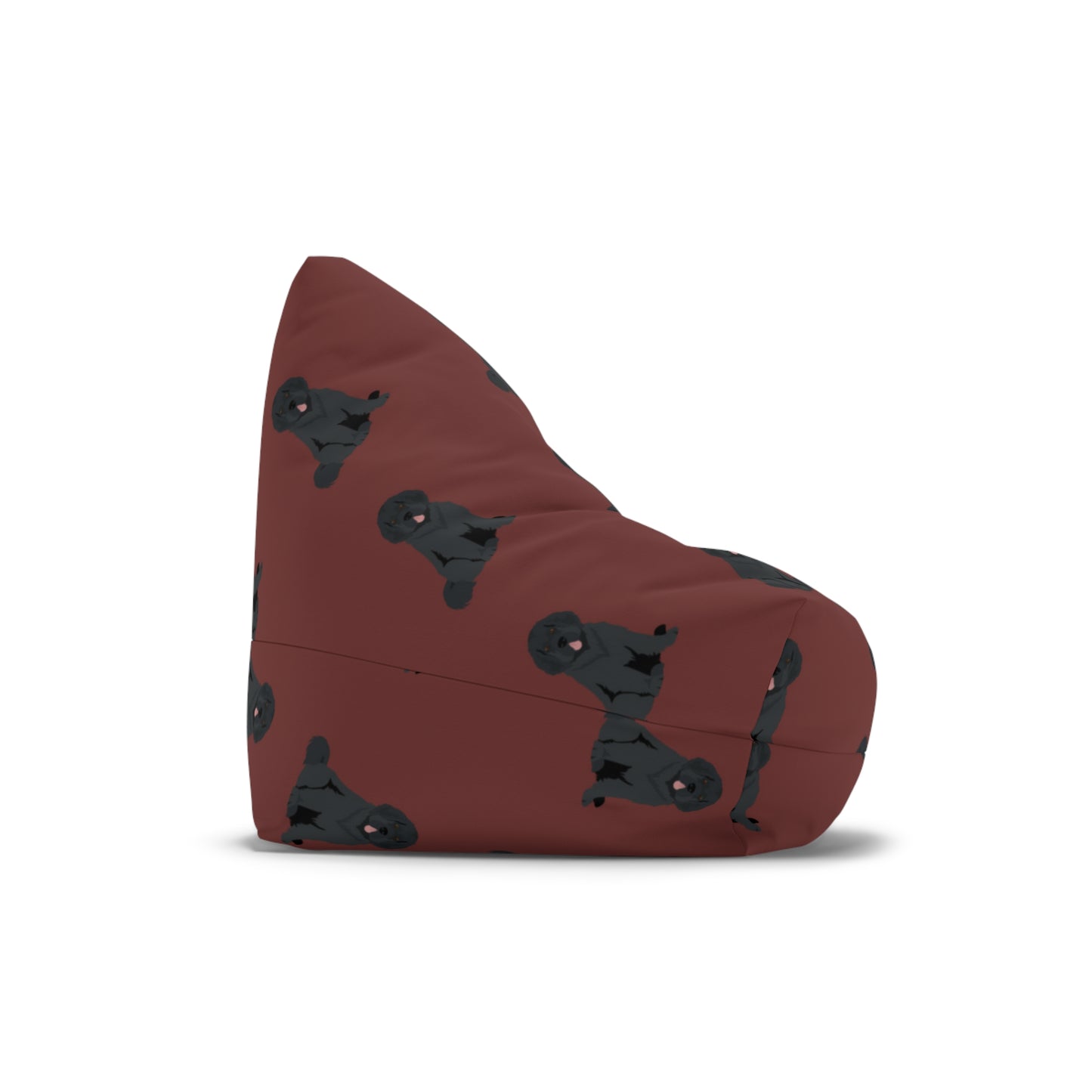 Cozy Dog Print Bean Bag Chair Cover – Perfect for Pet Lovers!