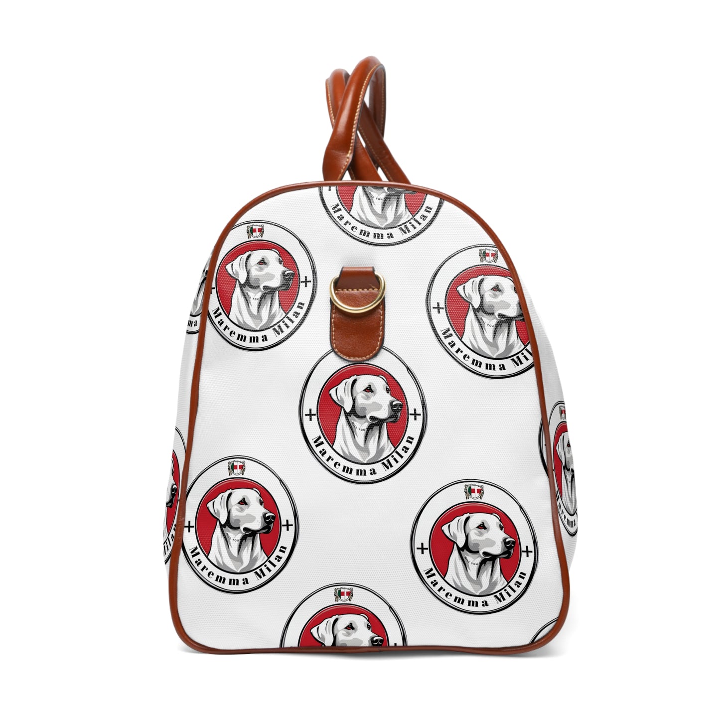 Cute Dog Print Waterproof Travel Bag - Perfect for Pet Lovers on the Go!