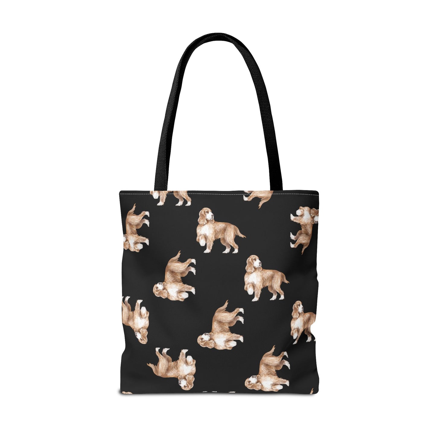 Dog Lover's Tote Bag, All-Over Print Dog Bag, Cute Pet Tote, Gift for Dog Owners, Casual Everyday Bag, Dog Mom Gift