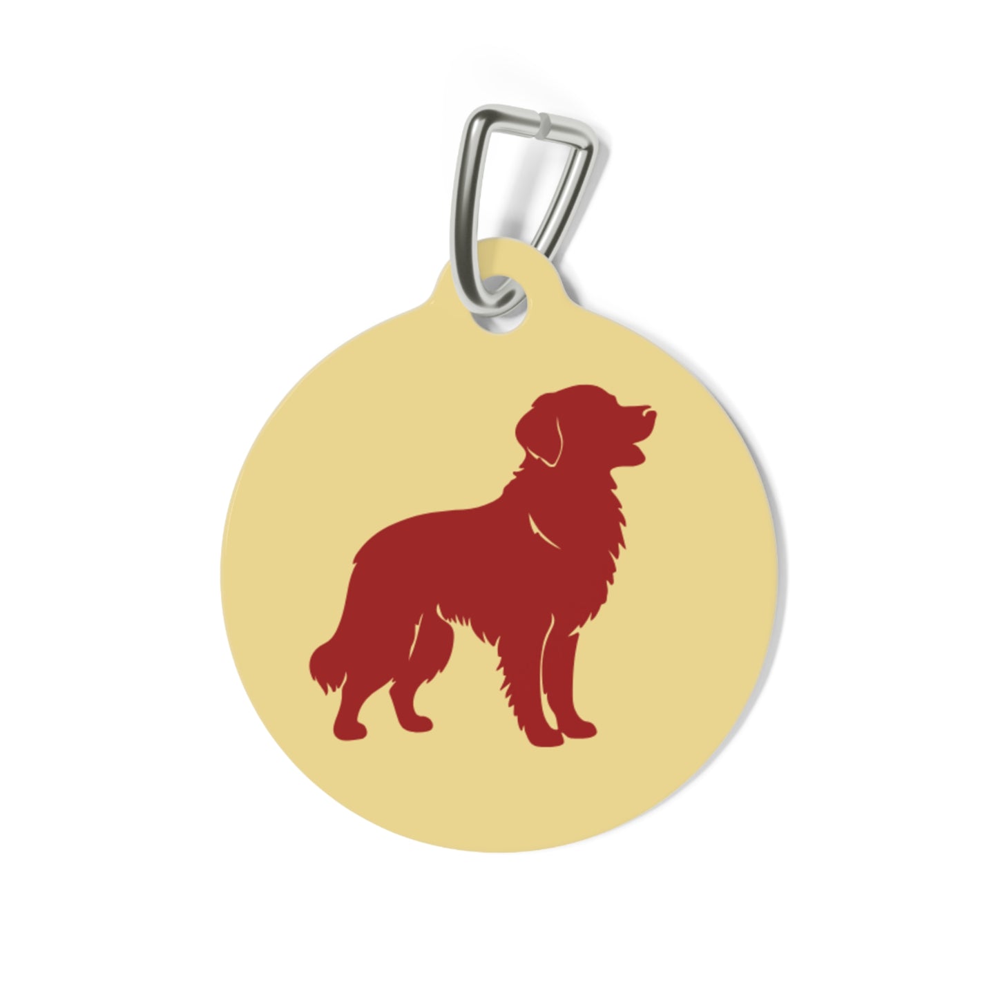 Dog ID Tag _ Dog Lovers Gift, "Golden Retriever" Collection