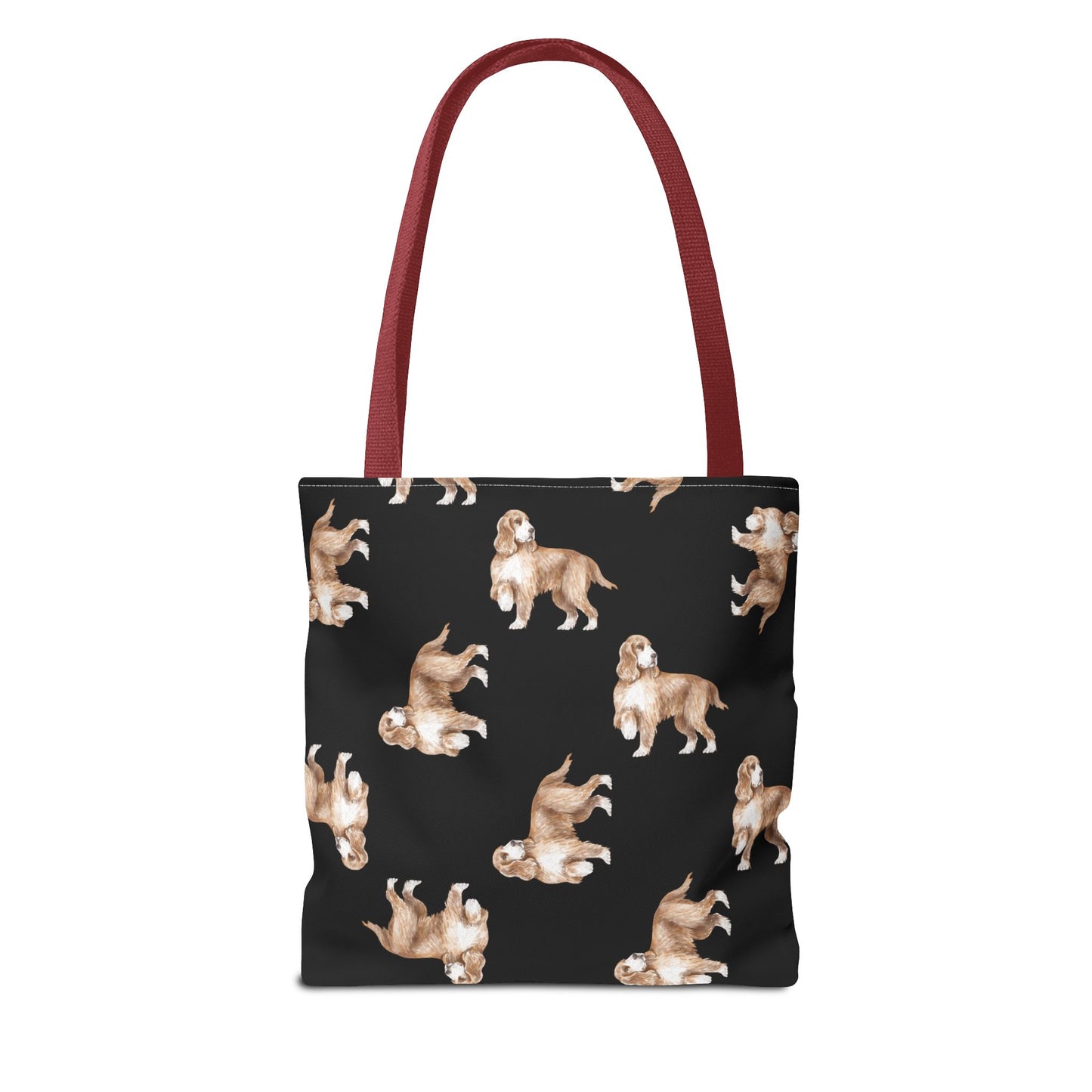 Dog Lover's Tote Bag, All-Over Print Dog Bag, Cute Pet Tote, Gift for Dog Owners, Casual Everyday Bag, Dog Mom Gift