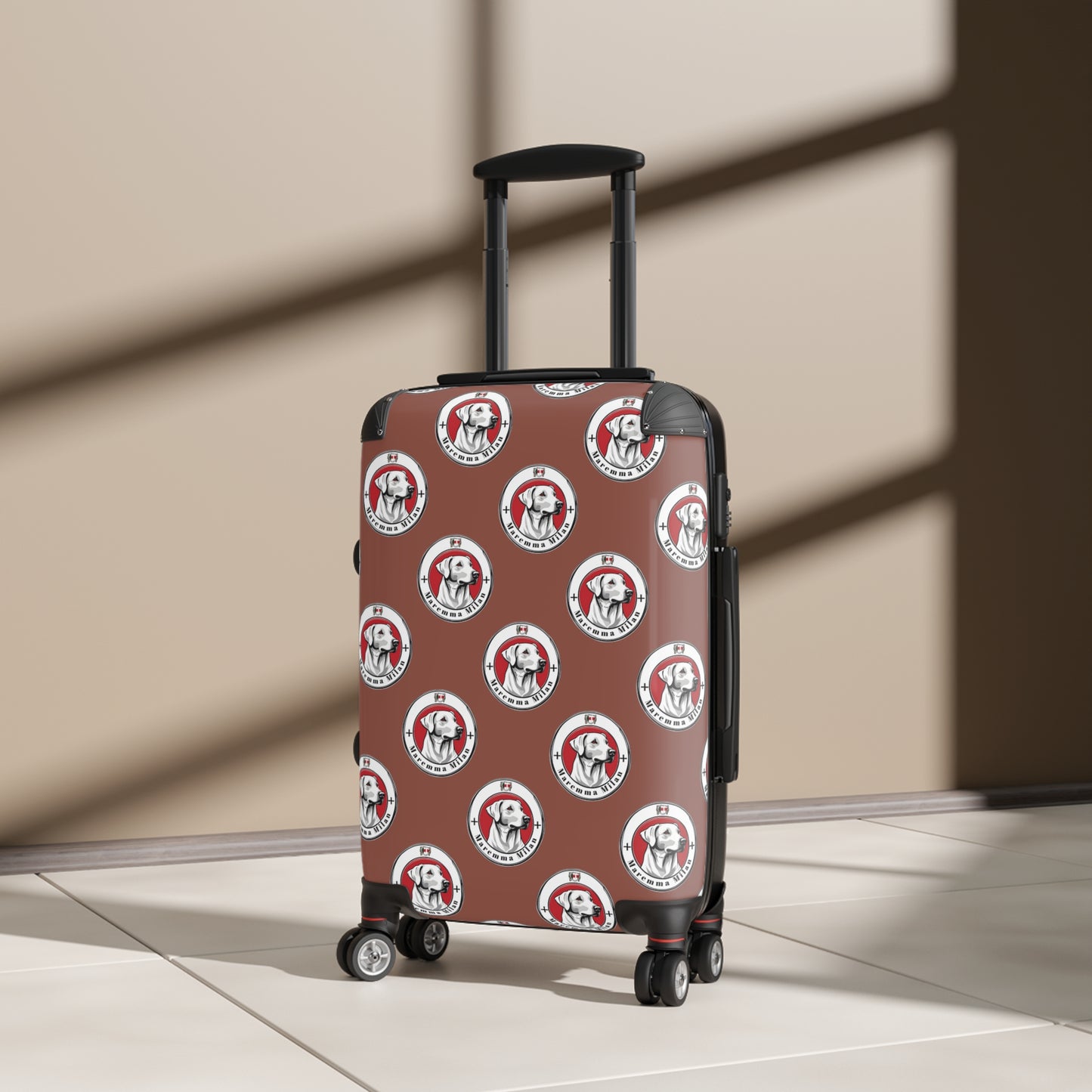 Custom Dog Lover Suitcase – Travel in Style with Pet Design