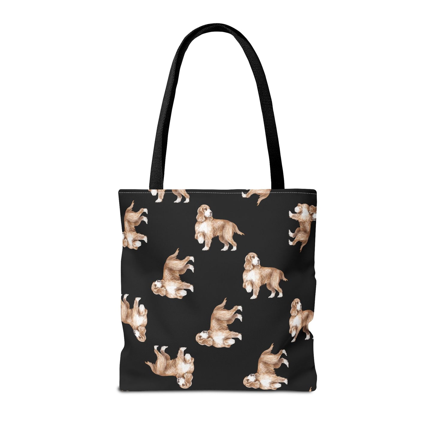 Dog Lover's Tote Bag, All-Over Print Dog Bag, Cute Pet Tote, Gift for Dog Owners, Casual Everyday Bag, Dog Mom Gift