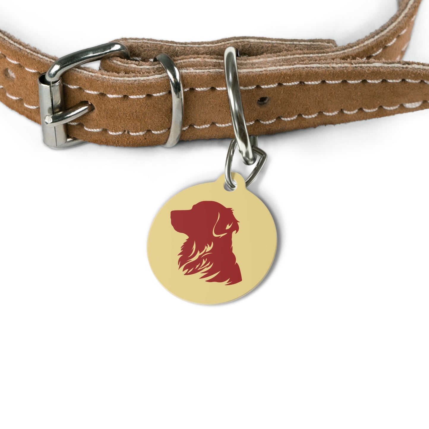 Dog ID Tag _ Dog Lovers Gift, "Golden Retriever" Collection