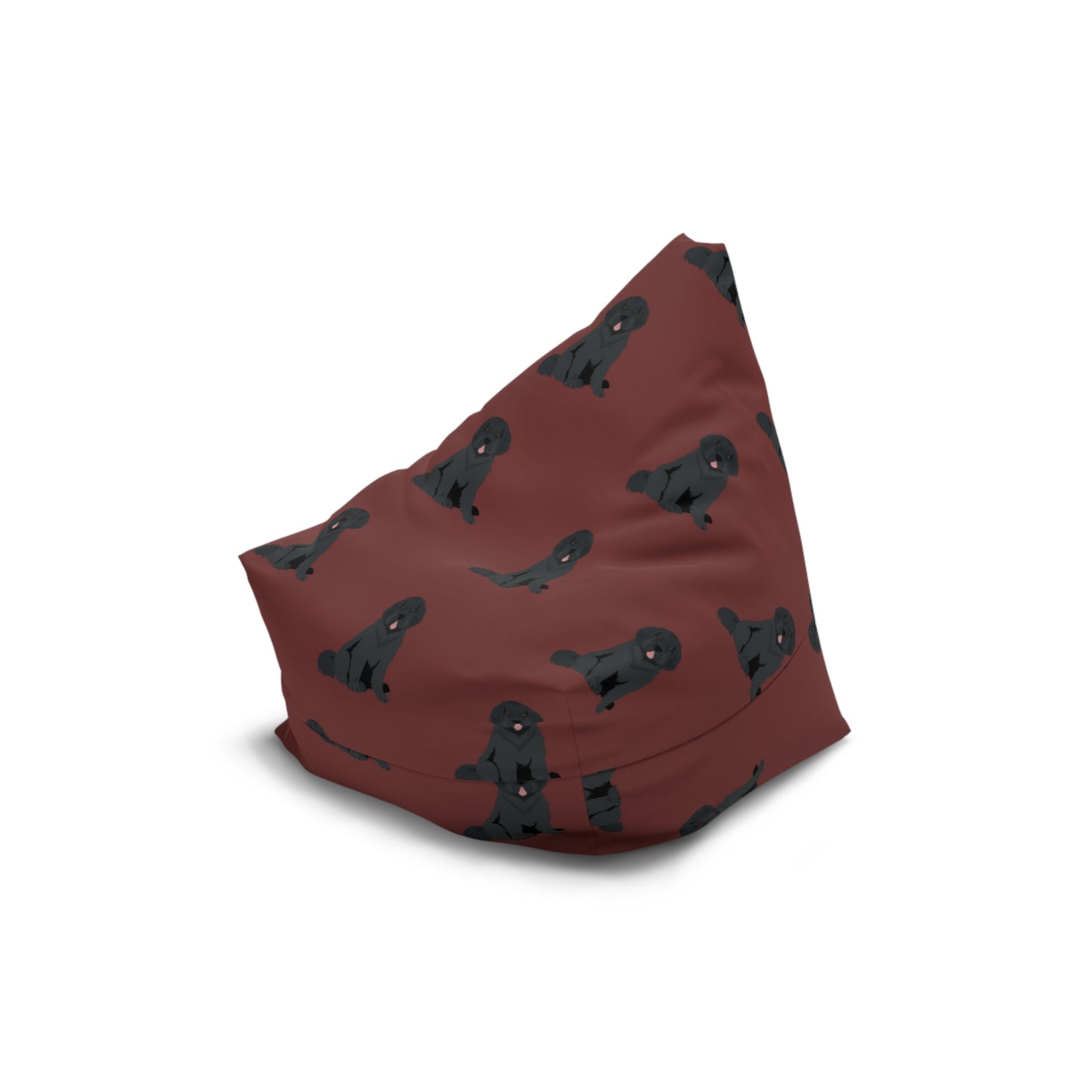 Cozy Dog Print Bean Bag Chair Cover – Perfect for Pet Lovers!