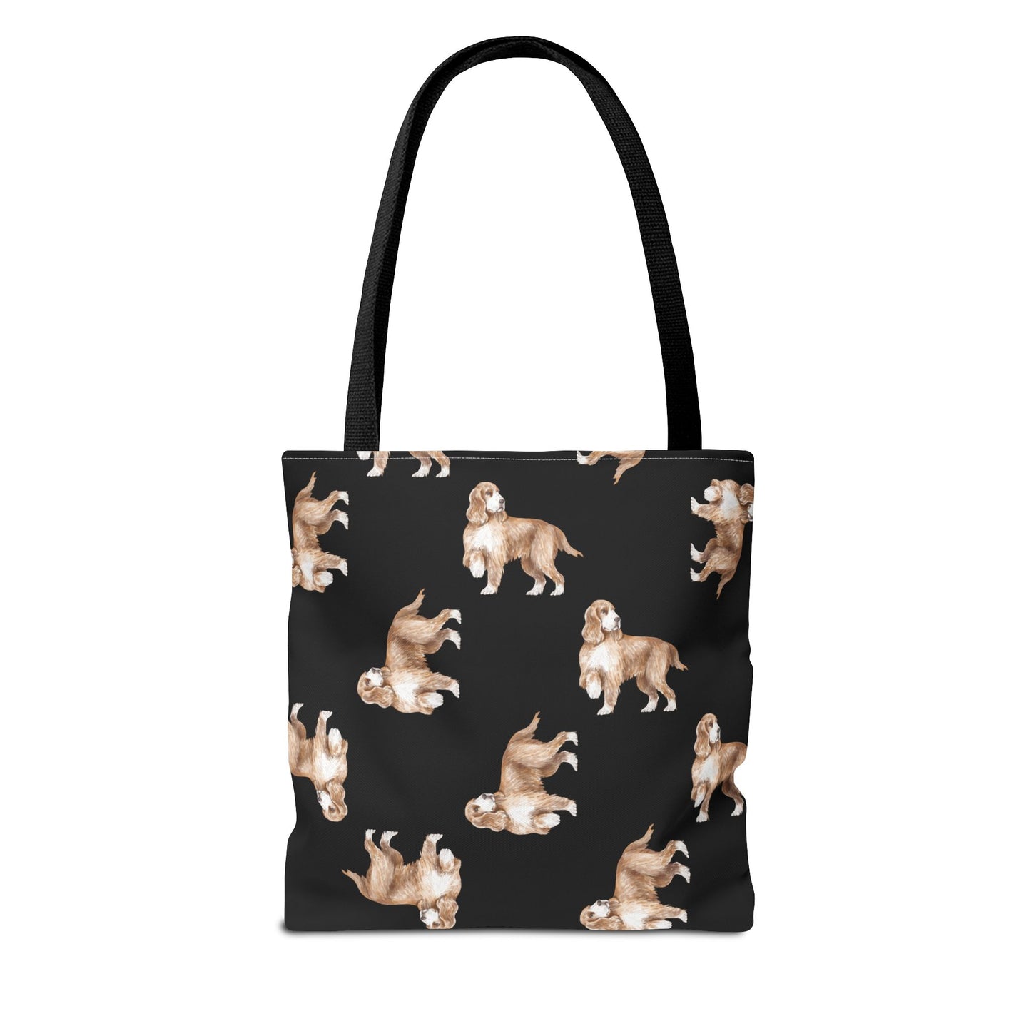 Dog Lover's Tote Bag, All-Over Print Dog Bag, Cute Pet Tote, Gift for Dog Owners, Casual Everyday Bag, Dog Mom Gift