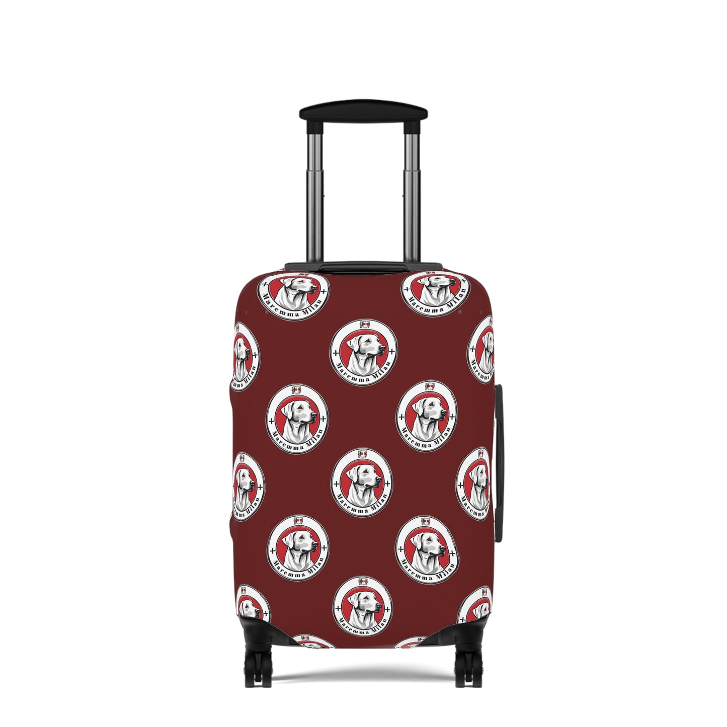 Luggage Cover "Maremma Milan", Suitcase Protector, Unique Travel Gear
