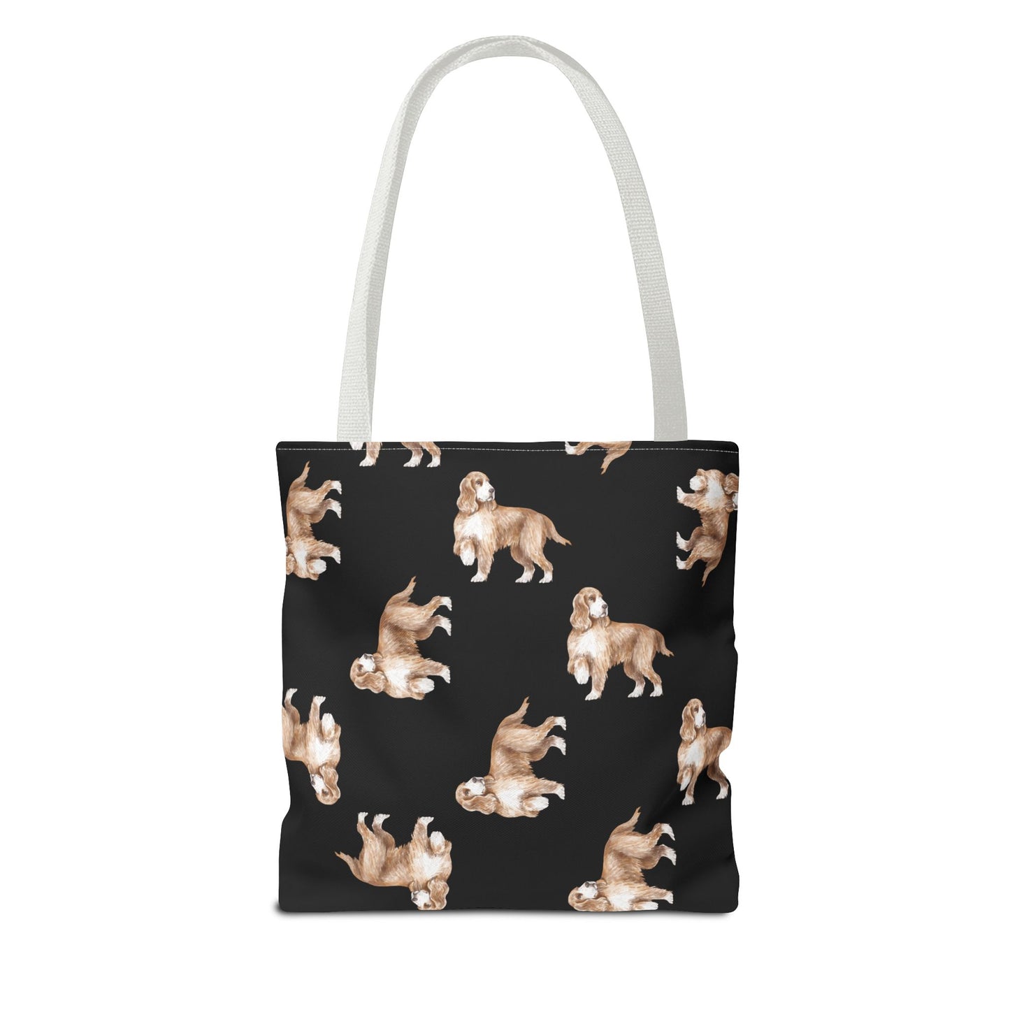 Dog Lover's Tote Bag, All-Over Print Dog Bag, Cute Pet Tote, Gift for Dog Owners, Casual Everyday Bag, Dog Mom Gift