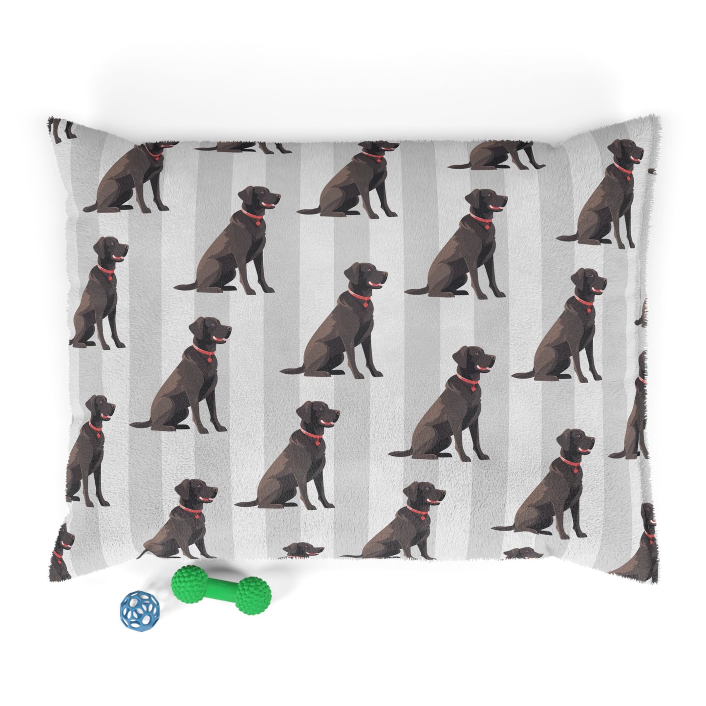 Chic Dog Bed with "Labrador" Design With Cotton Underside| Cozy Pet Cushion | Dog Lovers Gift, Stylish Pet Accessory, Modern Pet Decor