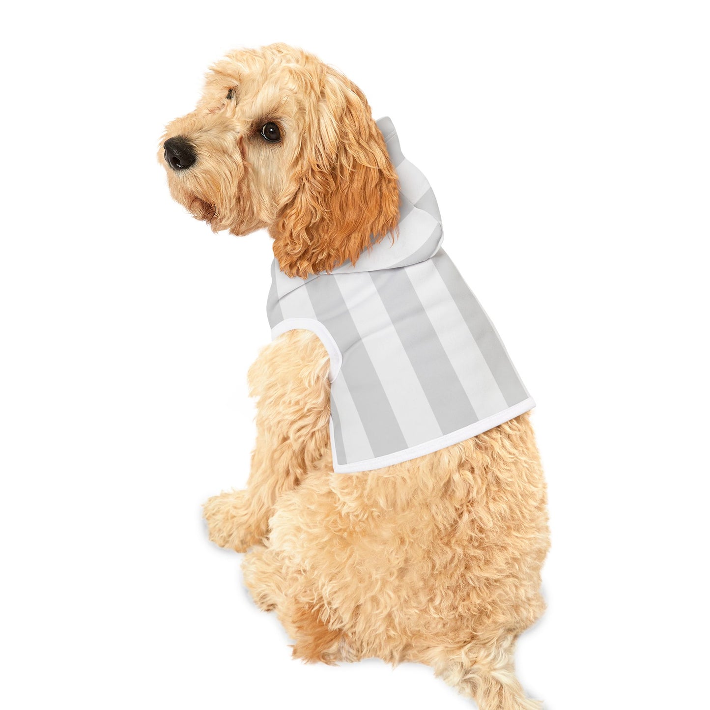 Dog Hoodie Stylish Striped, Dog Apparel, Dog Sweater, Dog Fashion