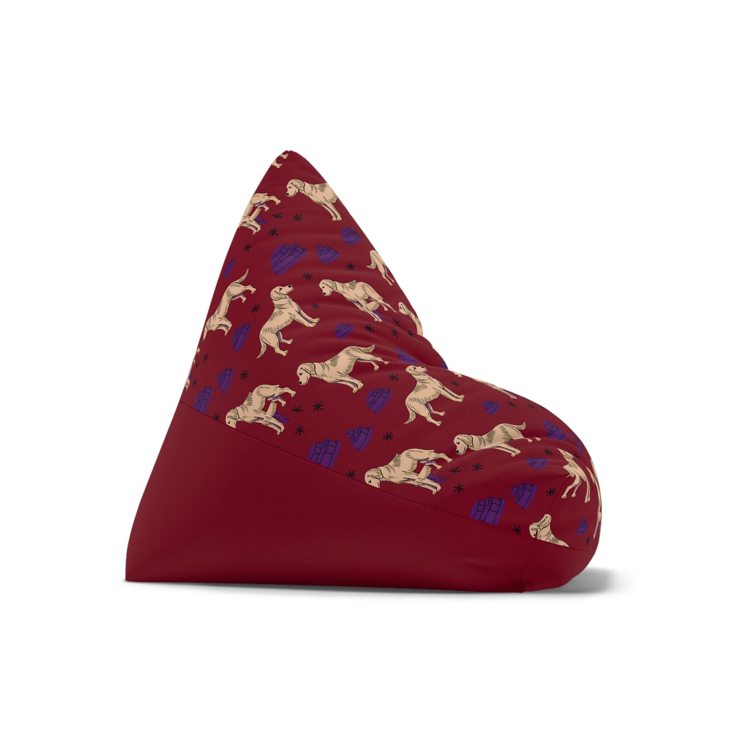 Bean Bag Chair Cover "Golden Retriever" Collection - Cozy Seating for All Ages