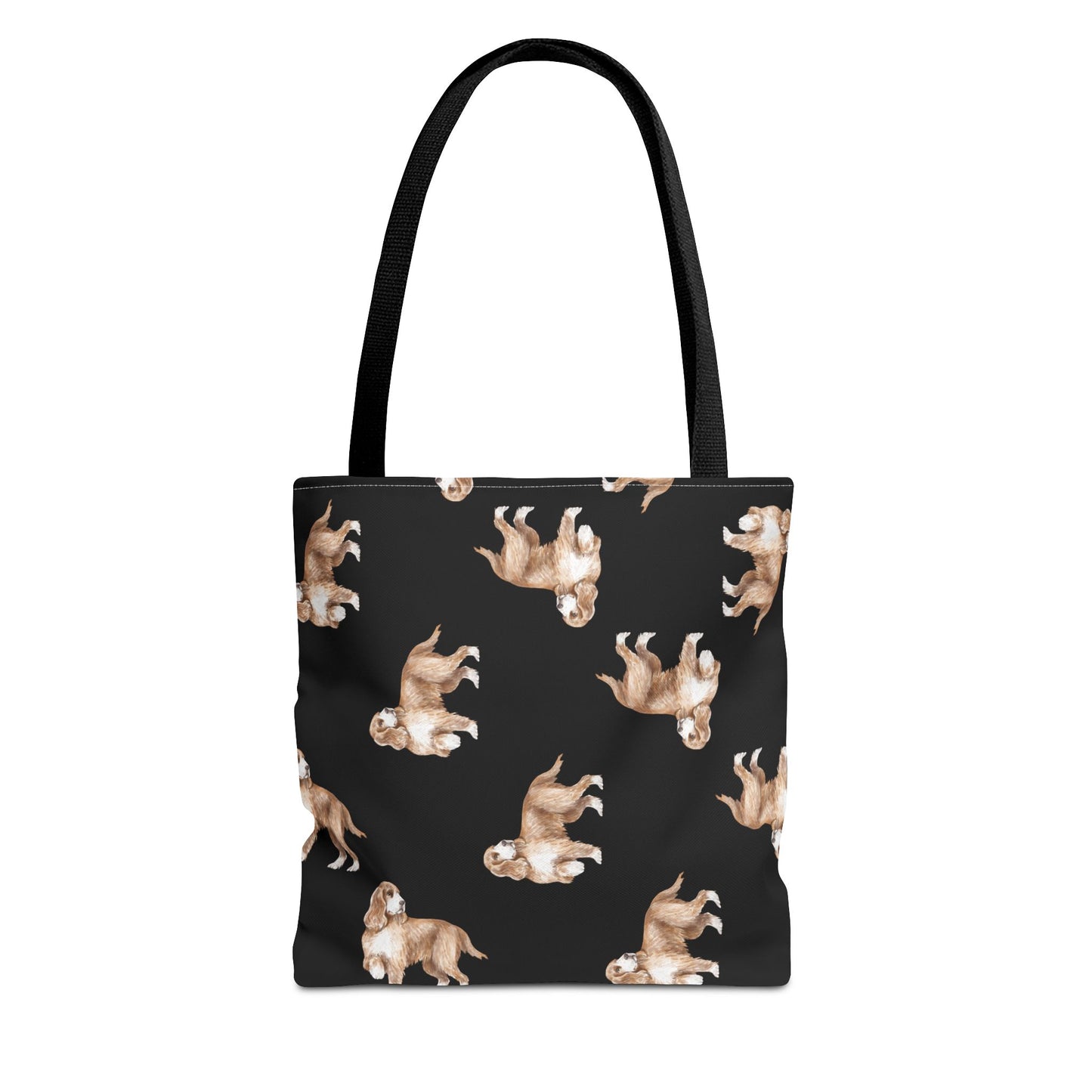 Dog Lover's Tote Bag, All-Over Print Dog Bag, Cute Pet Tote, Gift for Dog Owners, Casual Everyday Bag, Dog Mom Gift