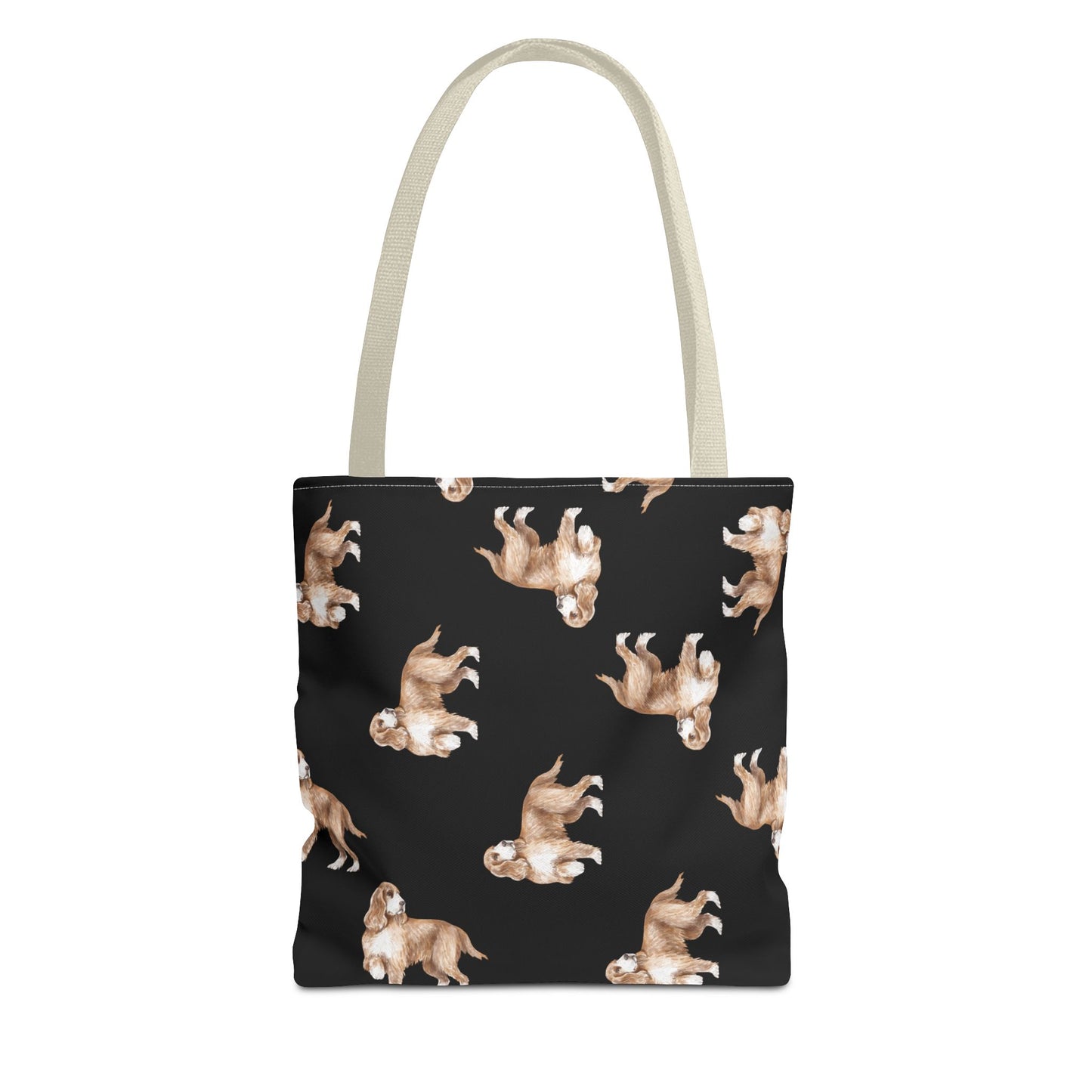 Dog Lover's Tote Bag, All-Over Print Dog Bag, Cute Pet Tote, Gift for Dog Owners, Casual Everyday Bag, Dog Mom Gift