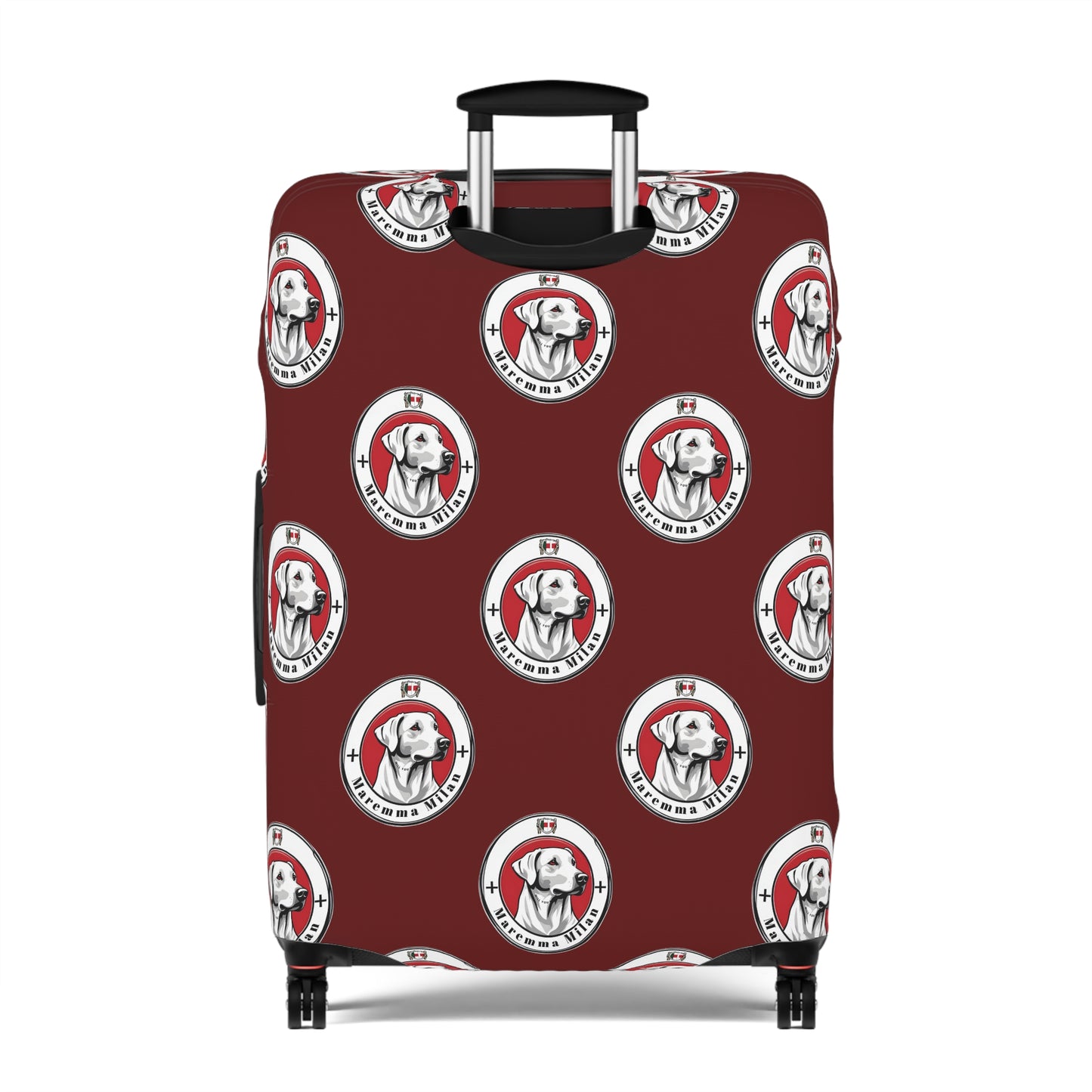 Luggage Cover "Maremma Milan", Suitcase Protector, Unique Travel Gear