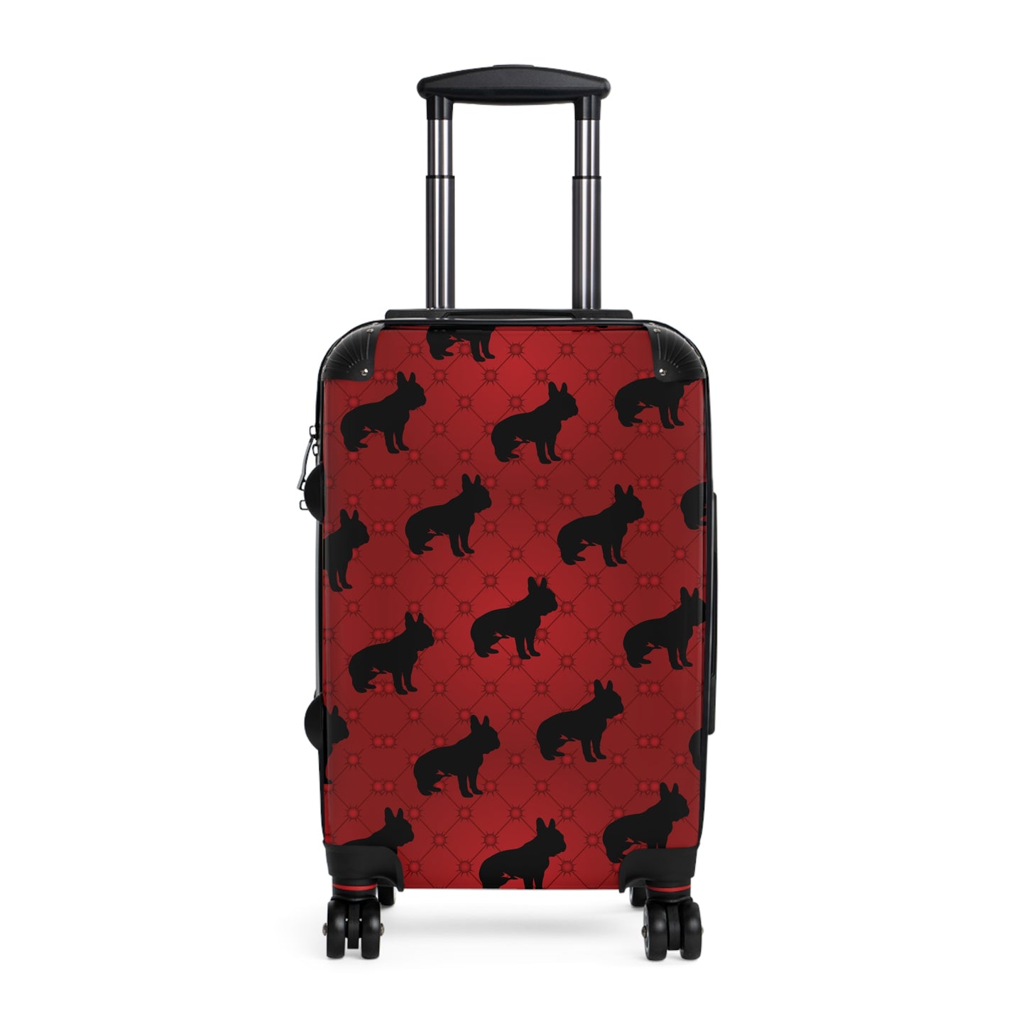 Dog Pattern Designer Suitcase | "Bulldog" Collection | Supper Durable and LIghtweight Luggage for Women | Gift for Dog Owners | Vacation Essentials