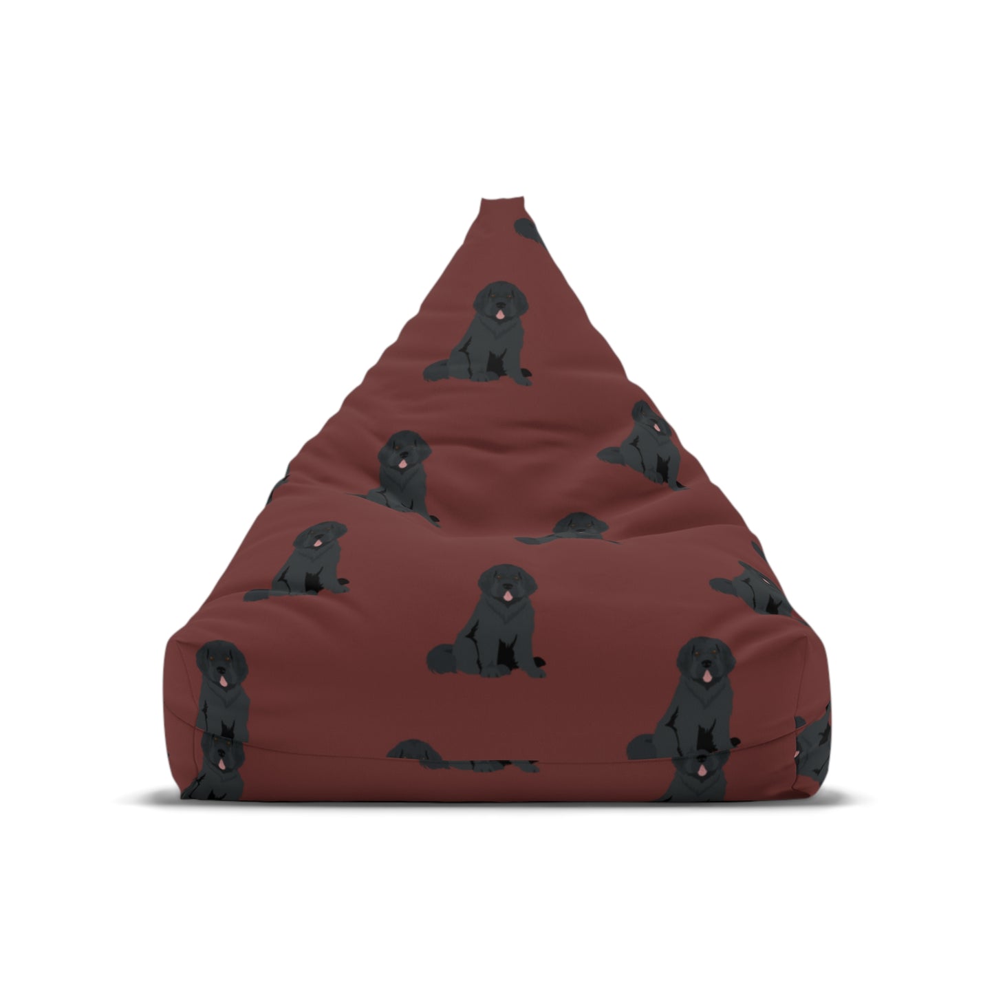 Cozy Dog Print Bean Bag Chair Cover – Perfect for Pet Lovers!