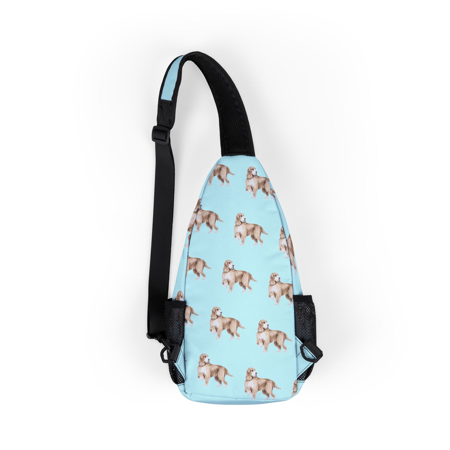 Chest Dog Treats Bag "Cocker Spaniel" Design| Durable Sling Backpack
