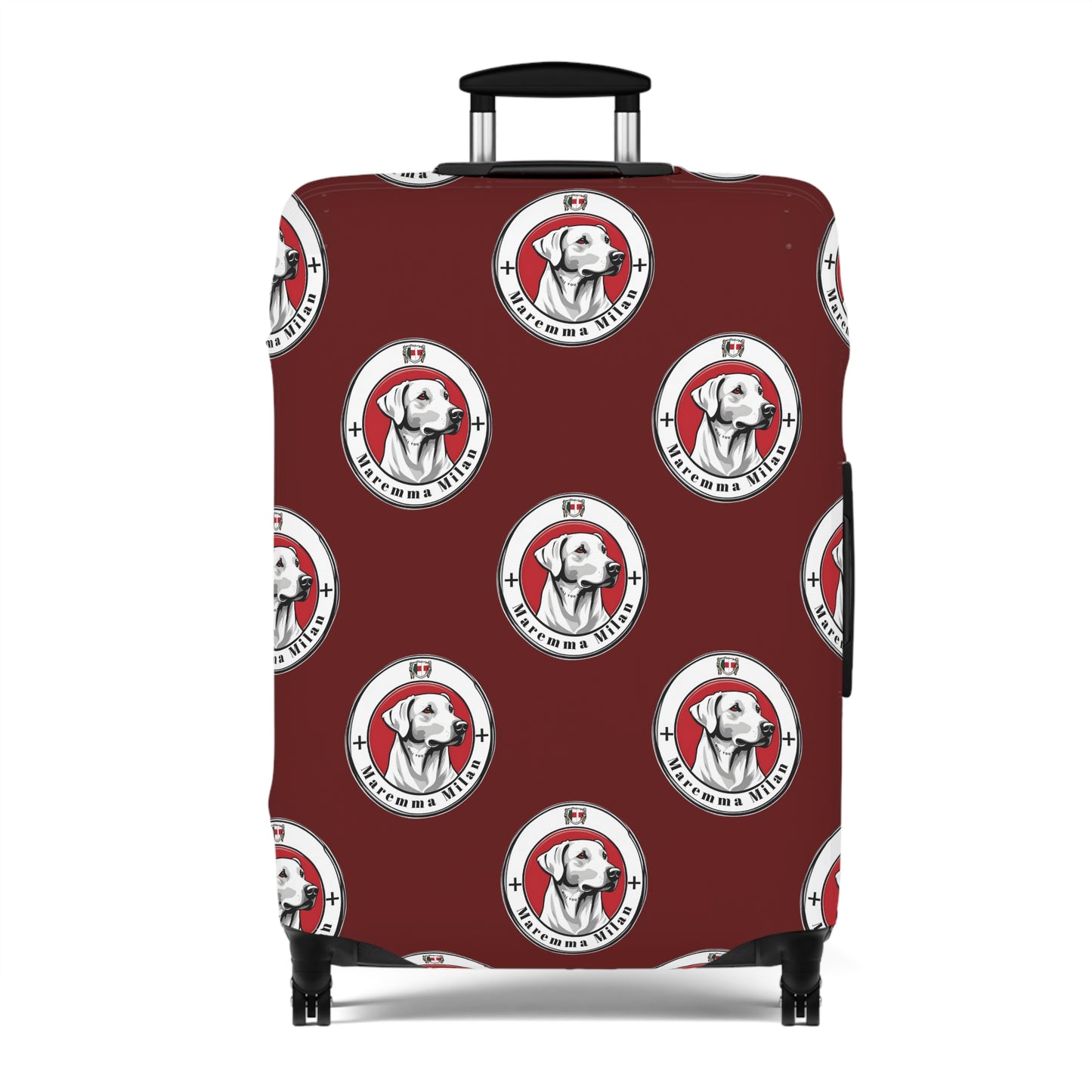 Luggage Cover "Maremma Milan", Suitcase Protector, Unique Travel Gear