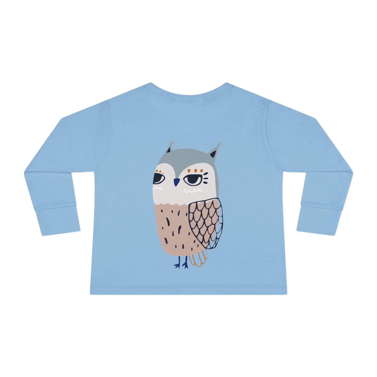 Whimsical Toddler Long Sleeve Tee, Cute Animal Designs, Children's Clothing, Birthday Gift, Playtime Apparel, Seasonal Celebrations