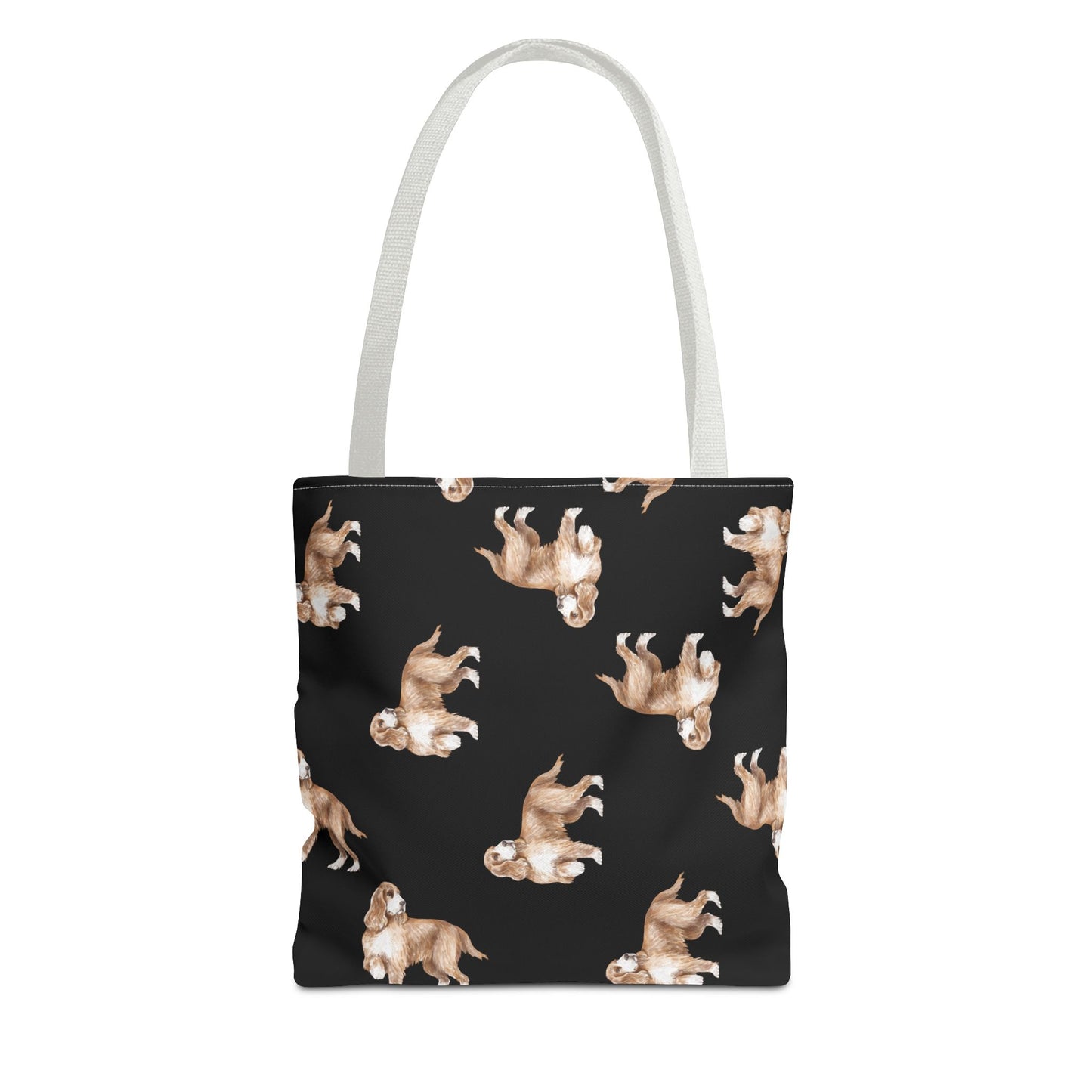 Dog Lover's Tote Bag, All-Over Print Dog Bag, Cute Pet Tote, Gift for Dog Owners, Casual Everyday Bag, Dog Mom Gift