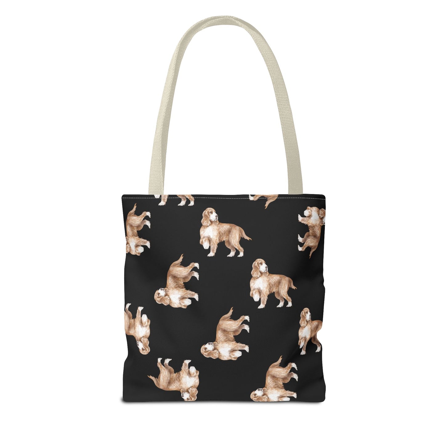 Dog Lover's Tote Bag, All-Over Print Dog Bag, Cute Pet Tote, Gift for Dog Owners, Casual Everyday Bag, Dog Mom Gift