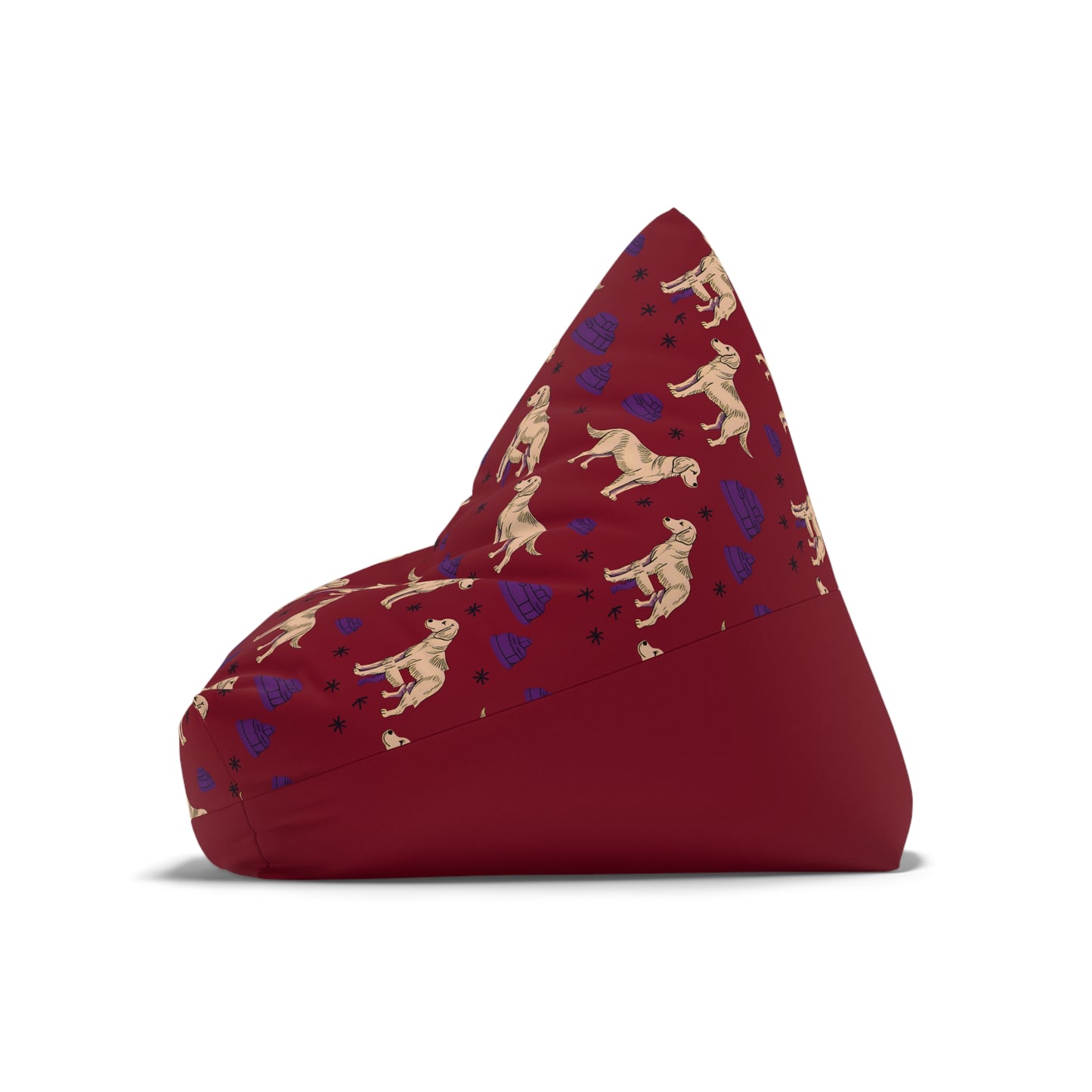 Bean Bag Chair Cover "Golden Retriever" Collection - Cozy Seating for All Ages