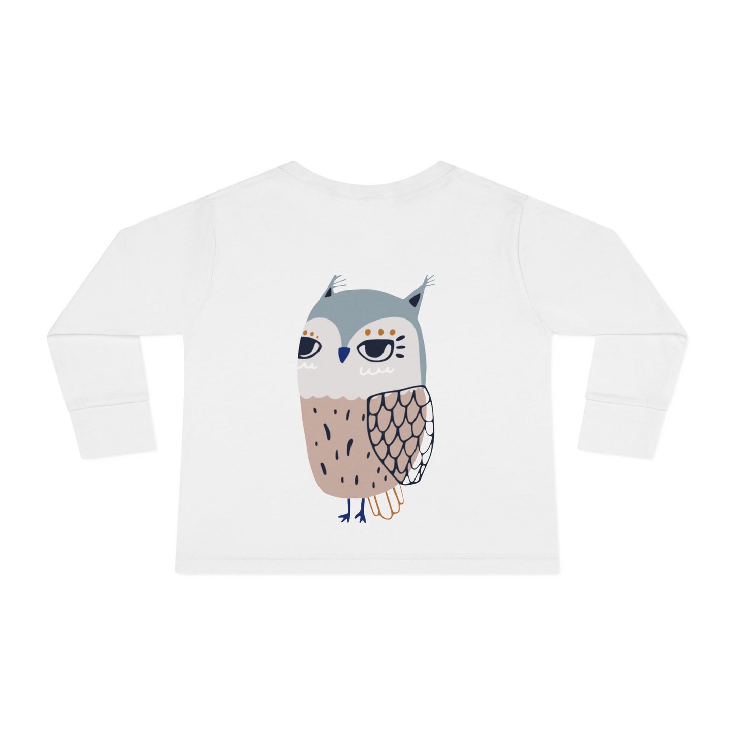 Whimsical Toddler Long Sleeve Tee, Cute Animal Designs, Children's Clothing, Birthday Gift, Playtime Apparel, Seasonal Celebrations
