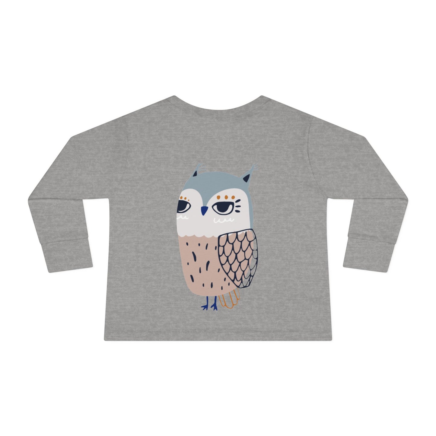 Whimsical Toddler Long Sleeve Tee, Cute Animal Designs, Children's Clothing, Birthday Gift, Playtime Apparel, Seasonal Celebrations