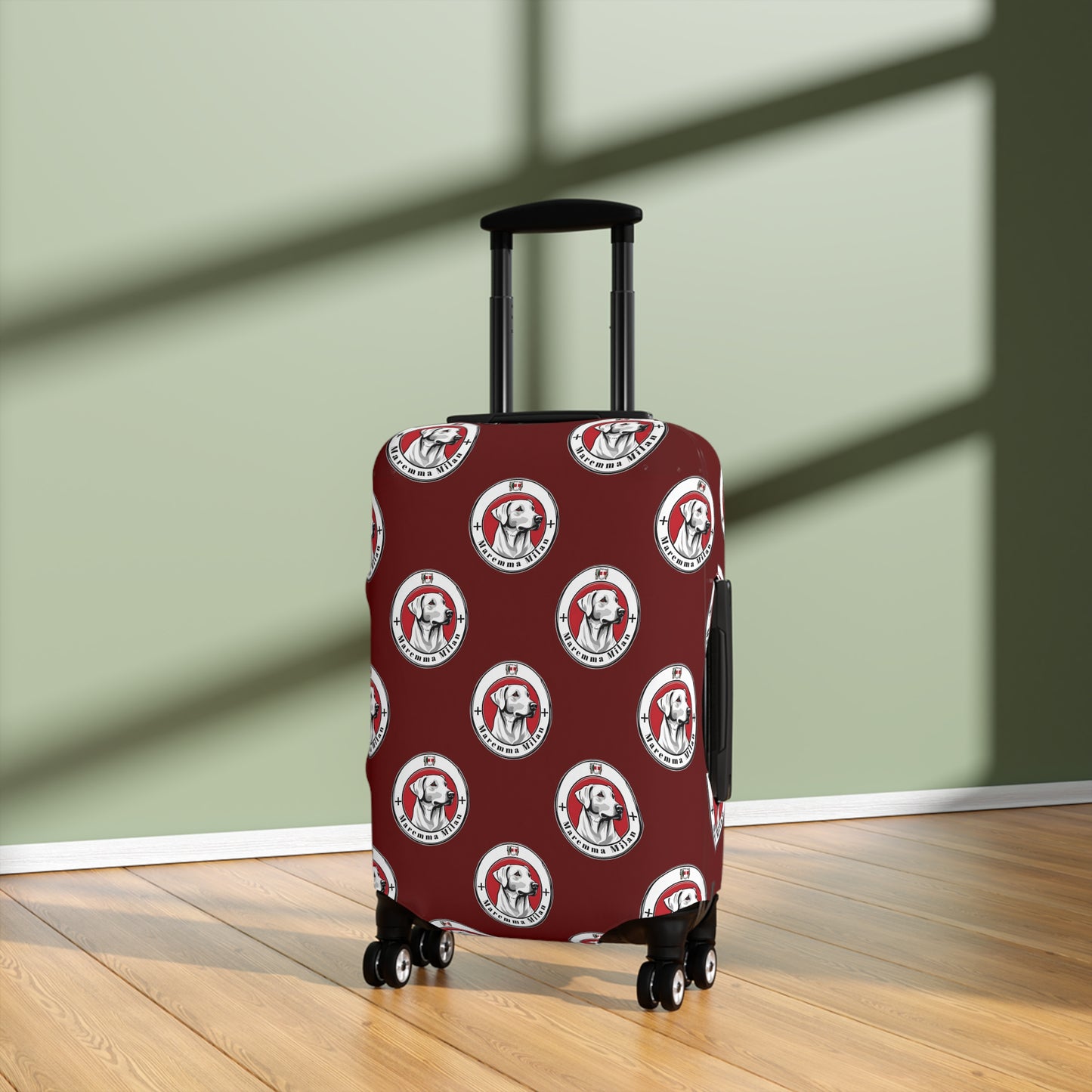 Luggage Cover "Maremma Milan", Suitcase Protector, Unique Travel Gear