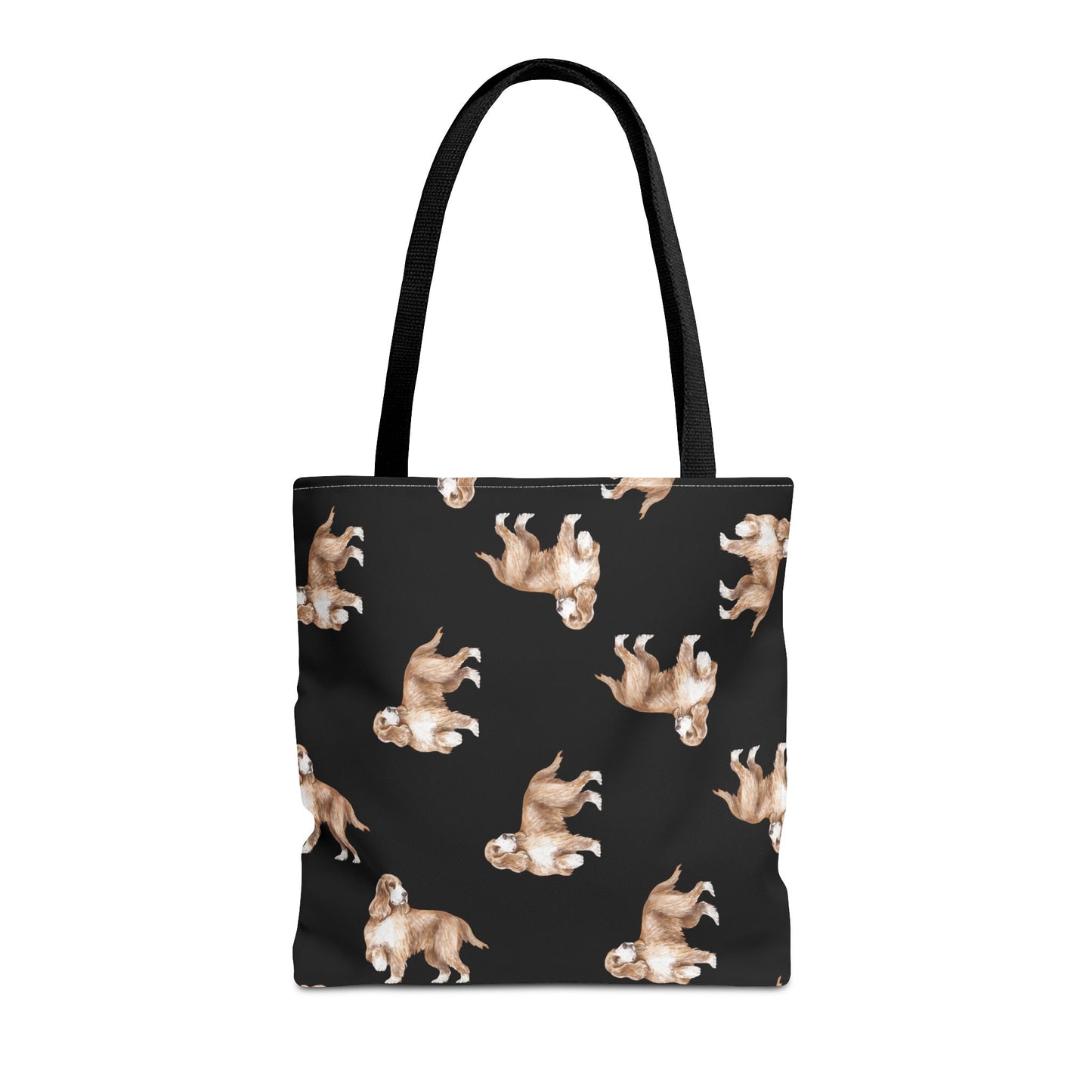 Dog Lover's Tote Bag, All-Over Print Dog Bag, Cute Pet Tote, Gift for Dog Owners, Casual Everyday Bag, Dog Mom Gift