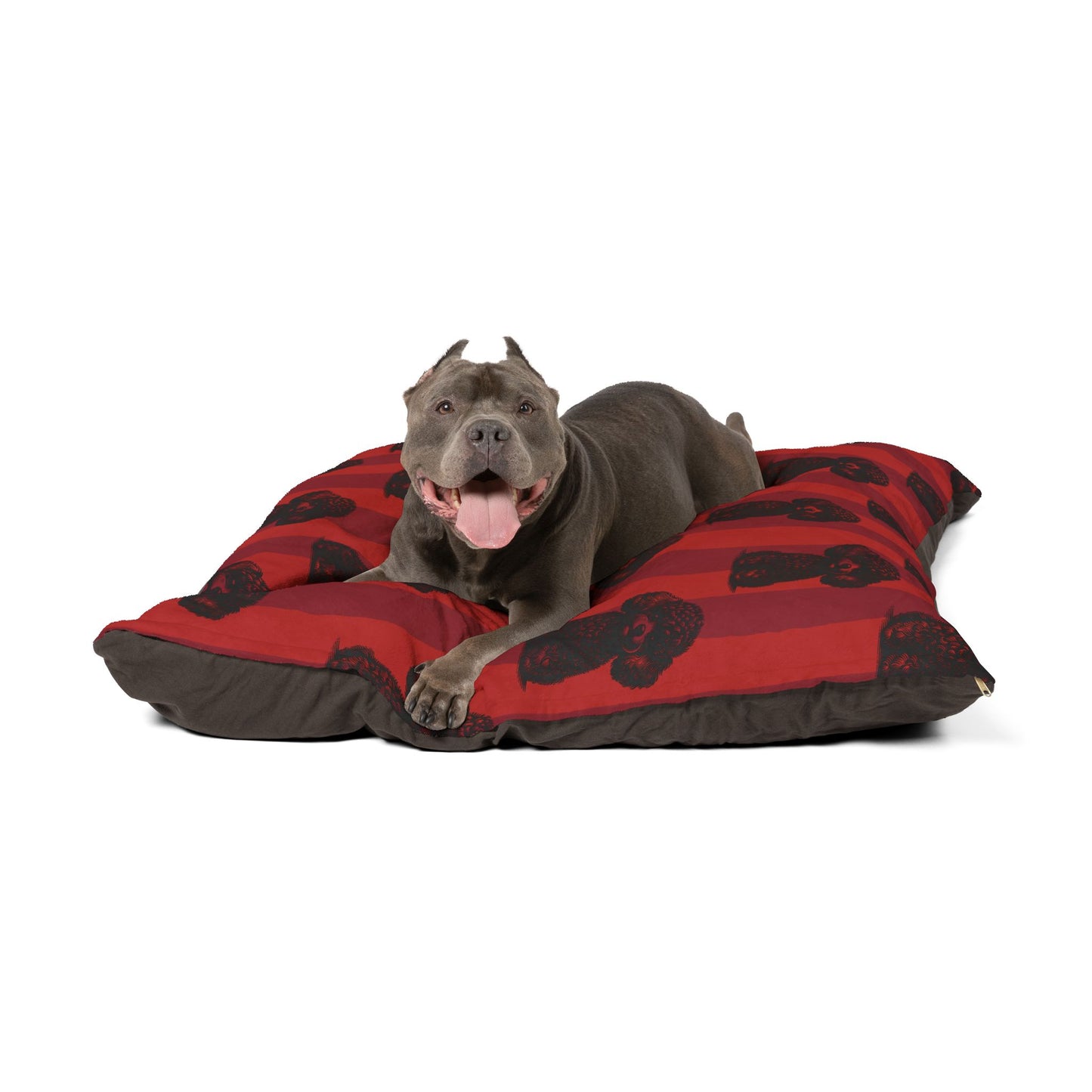 Cozy Striped Pet Bed for Dogs and Cats, Comfy Pet Cushion, Dog Bed, Cat Bed, Pet Furniture, Gift for Pet Lovers