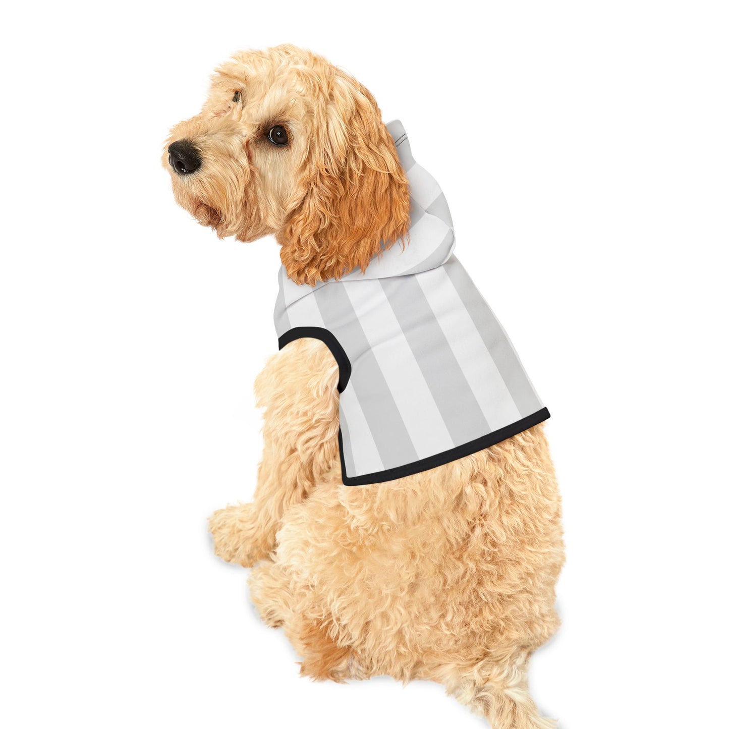 Dog Hoodie Stylish Striped, Dog Apparel, Dog Sweater, Dog Fashion