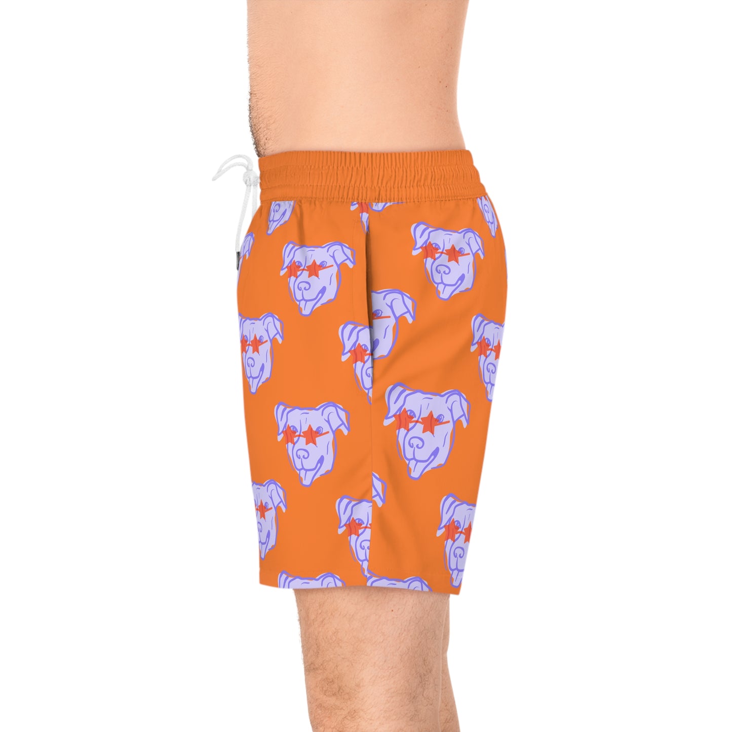 Men's Mid-Length Swim Shorts (AOP)