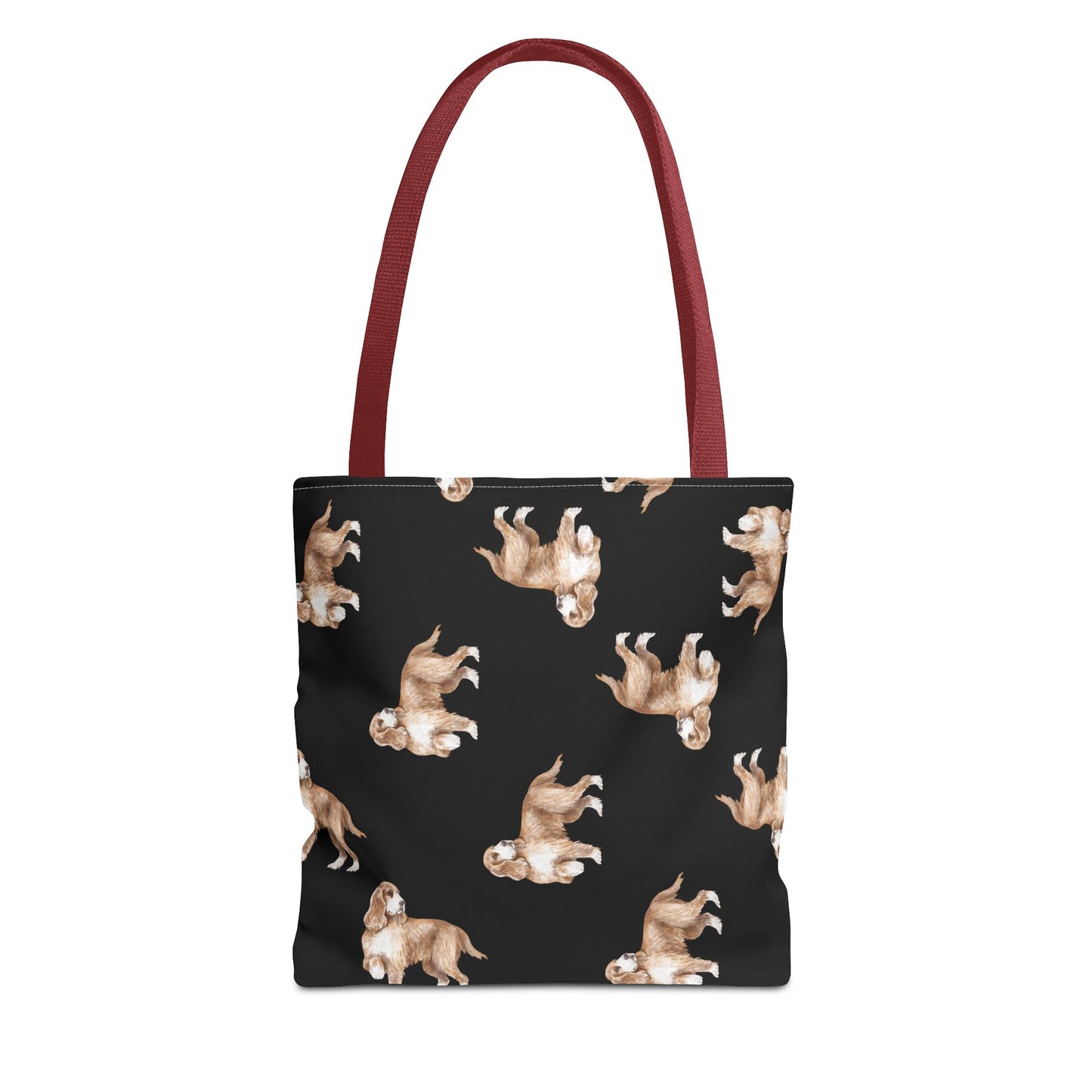 Dog Lover's Tote Bag, All-Over Print Dog Bag, Cute Pet Tote, Gift for Dog Owners, Casual Everyday Bag, Dog Mom Gift