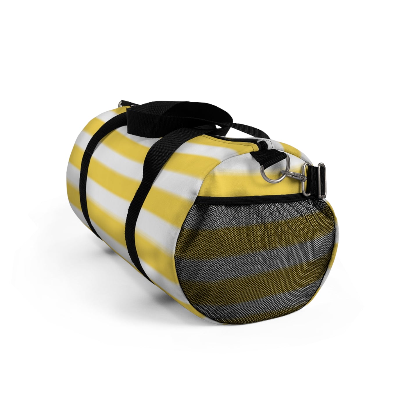 Bright Striped Duffel Bag "Portofino Dogs" – Perfect for Dog Travel & Everyday Use