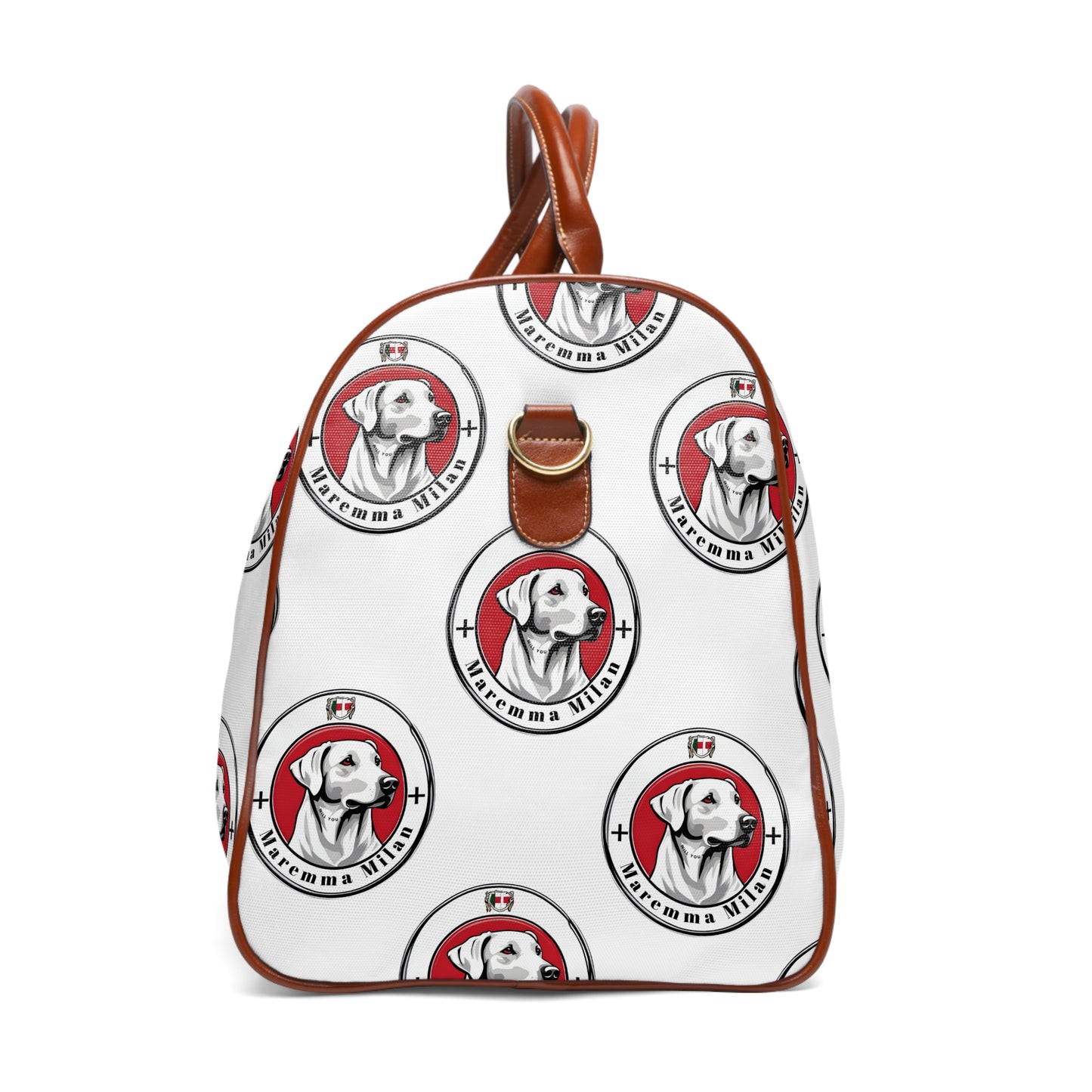 Cute Dog Print Waterproof Travel Bag - Perfect for Pet Lovers on the Go!
