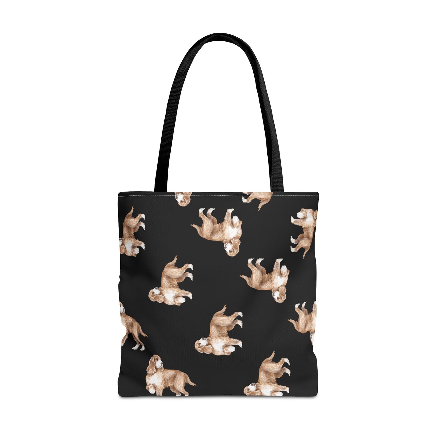 Dog Lover's Tote Bag, All-Over Print Dog Bag, Cute Pet Tote, Gift for Dog Owners, Casual Everyday Bag, Dog Mom Gift
