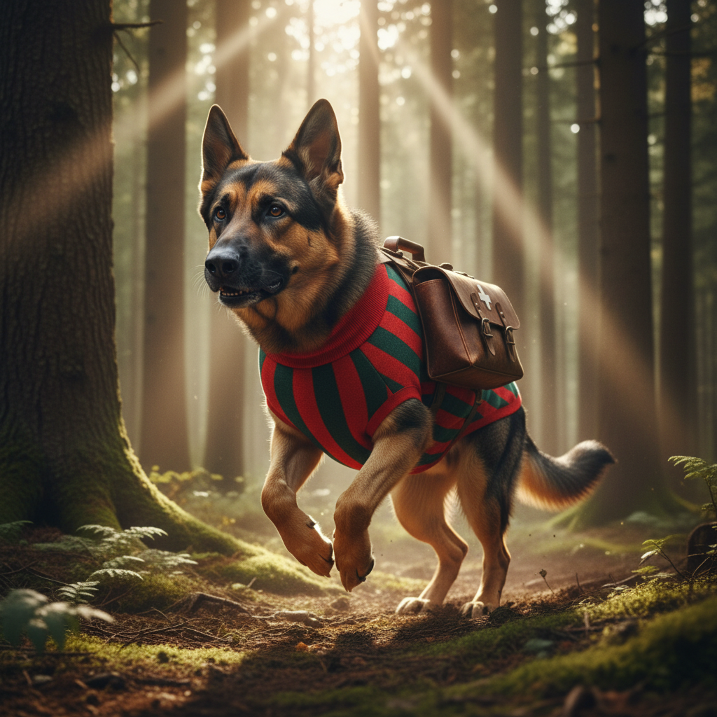 Knitted Dog Sweater OEKO-TEX® Certified - Italian Stripes