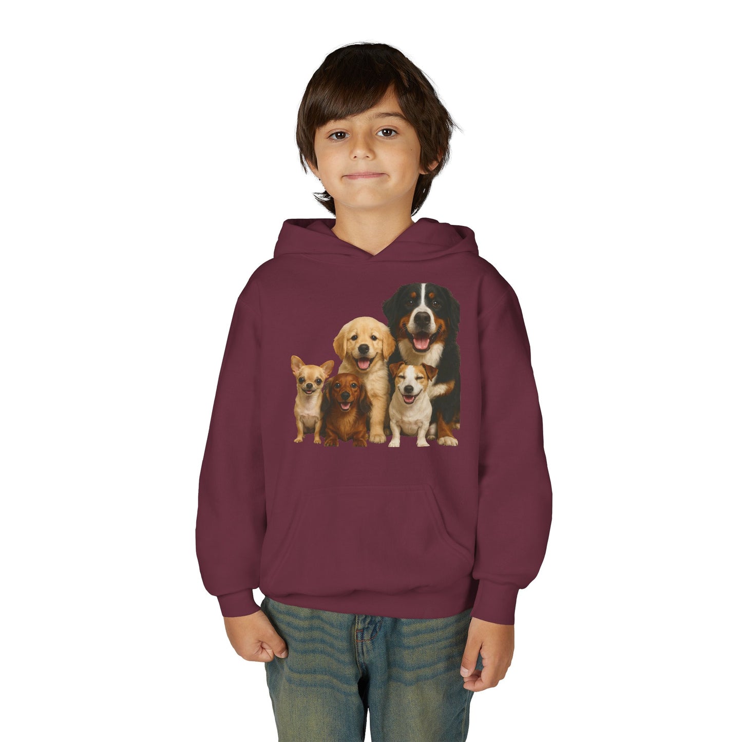 Youth Heavy Blend Hooded Sweatshirt