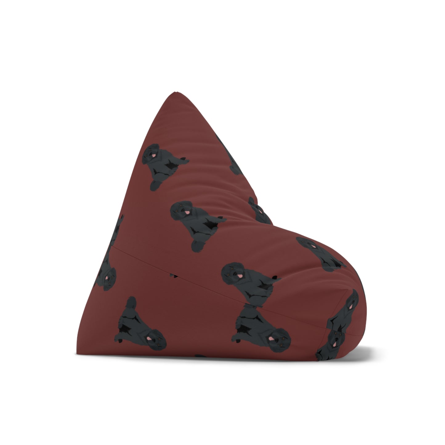 Cozy Dog Print Bean Bag Chair Cover – Perfect for Pet Lovers!