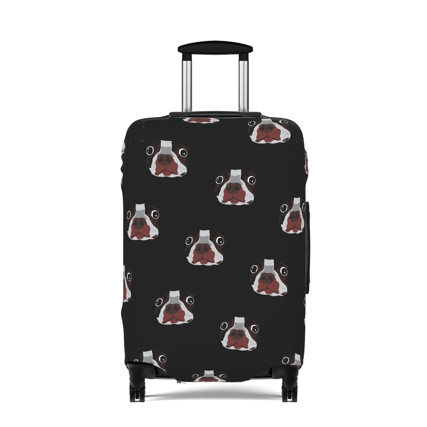 Playful Dog Luggage Cover - Travel Accessories for Pet Lovers, Funny Suitcase Protector for Vacations, Gift for Dog Owners, Animal [...]
