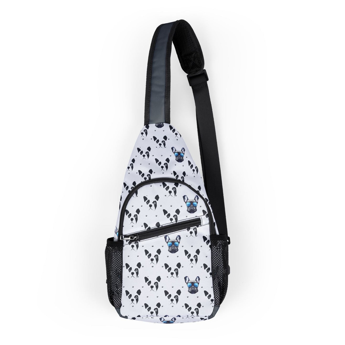 Dog Treats Chest Bag "Bulldog" Series, Durable, Sling Bag for Adventure and Casual Day Out