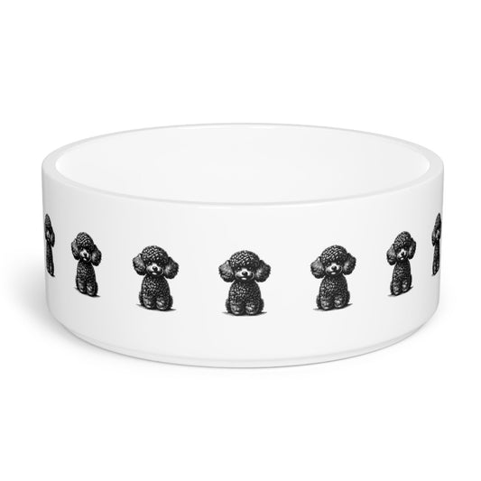 Cute Dog Print Pet Bowl, Personalized Pet Dish, Dog Lover Gift, Customizable Pet Supplies, Adorable Pet Accessories