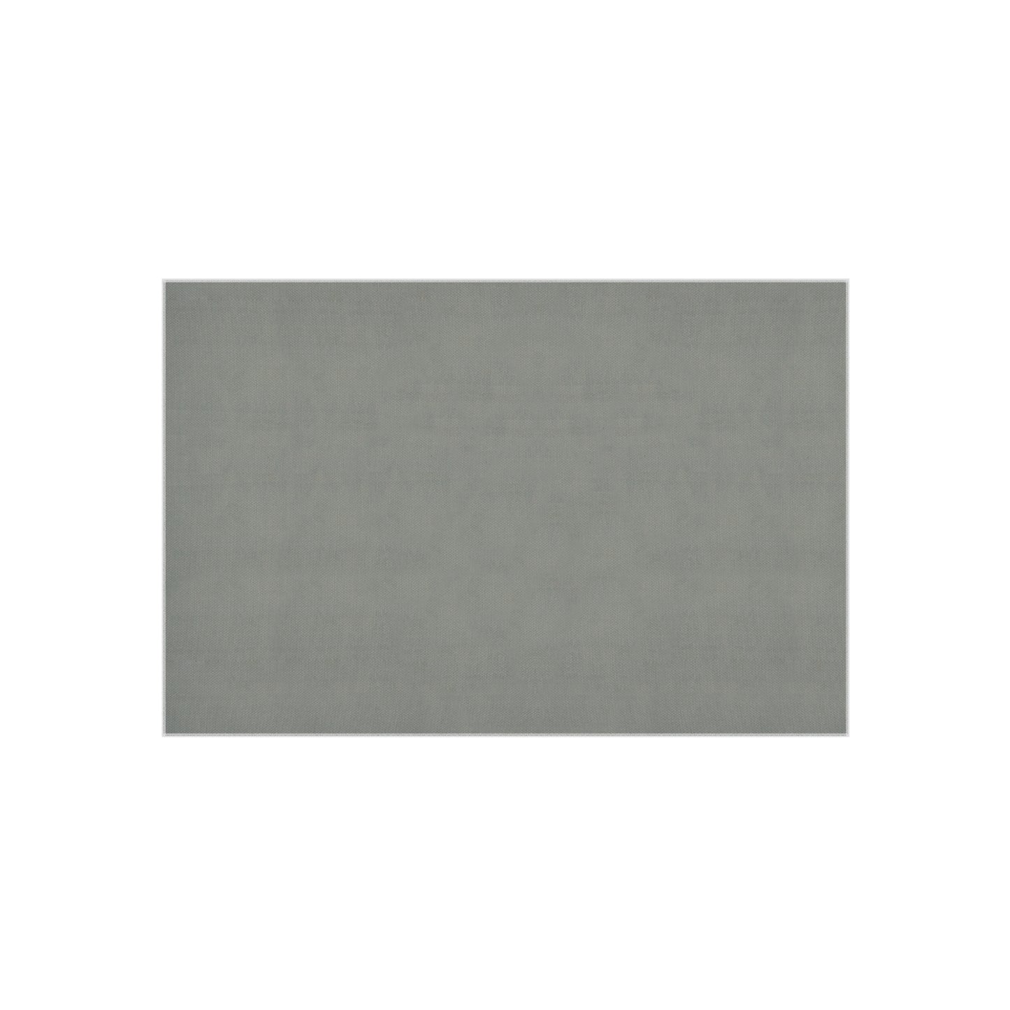 Outdoor Rug Non-slip Backing Soft Touch  — Playful Dog Pattern on Black (Durable Patio Rug))