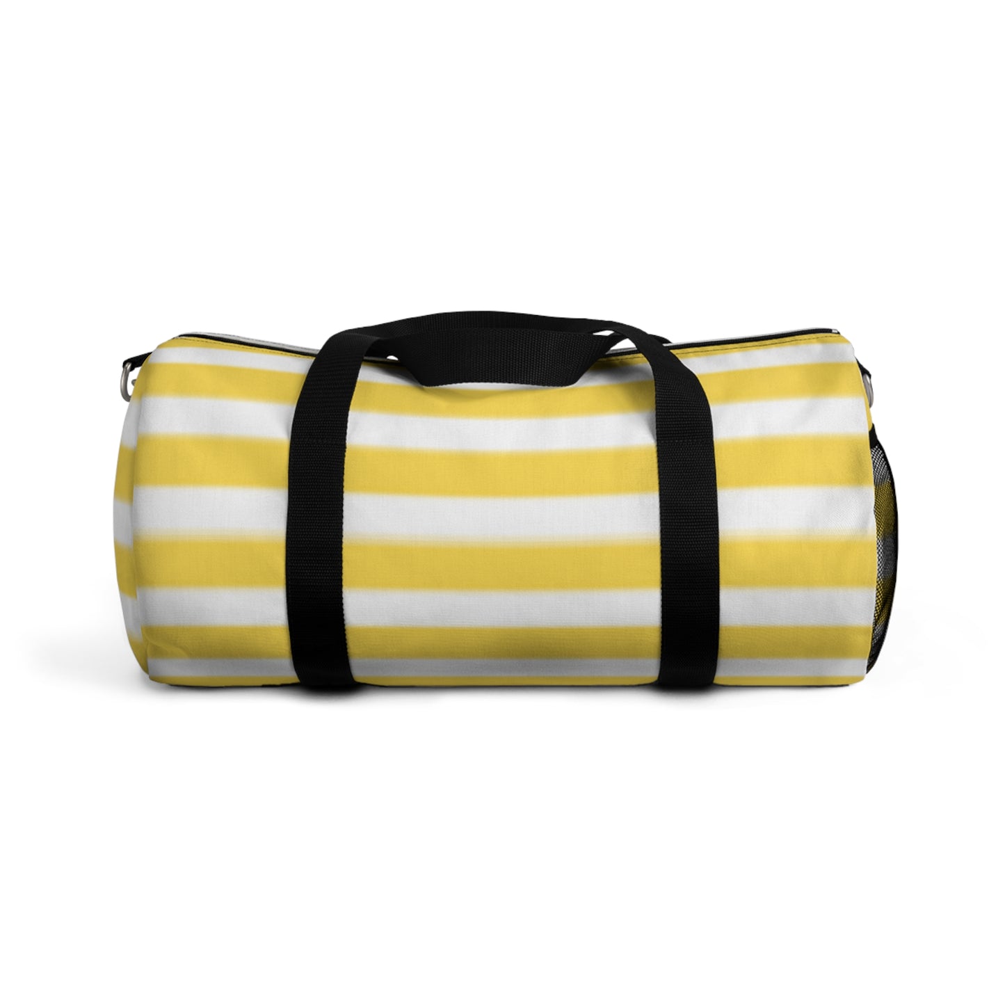 Bright Striped Duffel Bag "Portofino Dogs" – Perfect for Dog Travel & Everyday Use