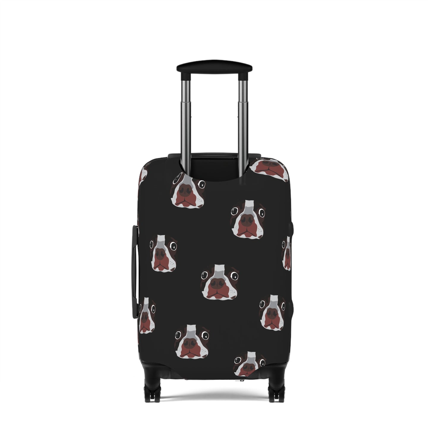 Playful Dog Luggage Cover - Travel Accessories for Pet Lovers, Funny Suitcase Protector for Vacations, Gift for Dog Owners, Animal [...]