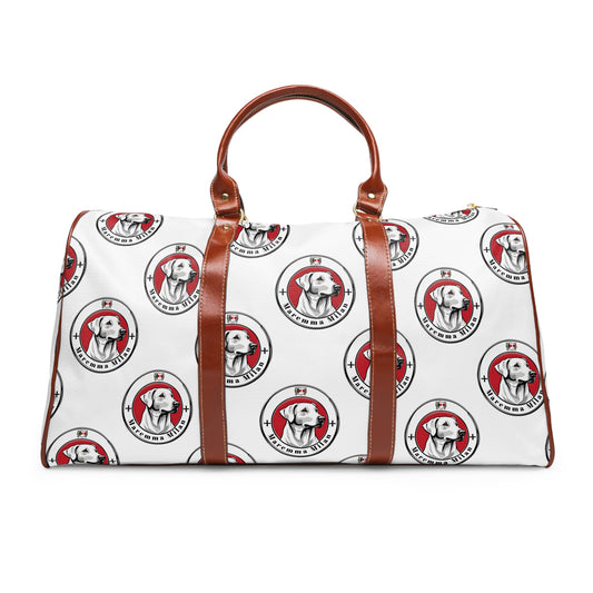 Cute Dog Print Waterproof Travel Bag - Perfect for Pet Lovers on the Go!